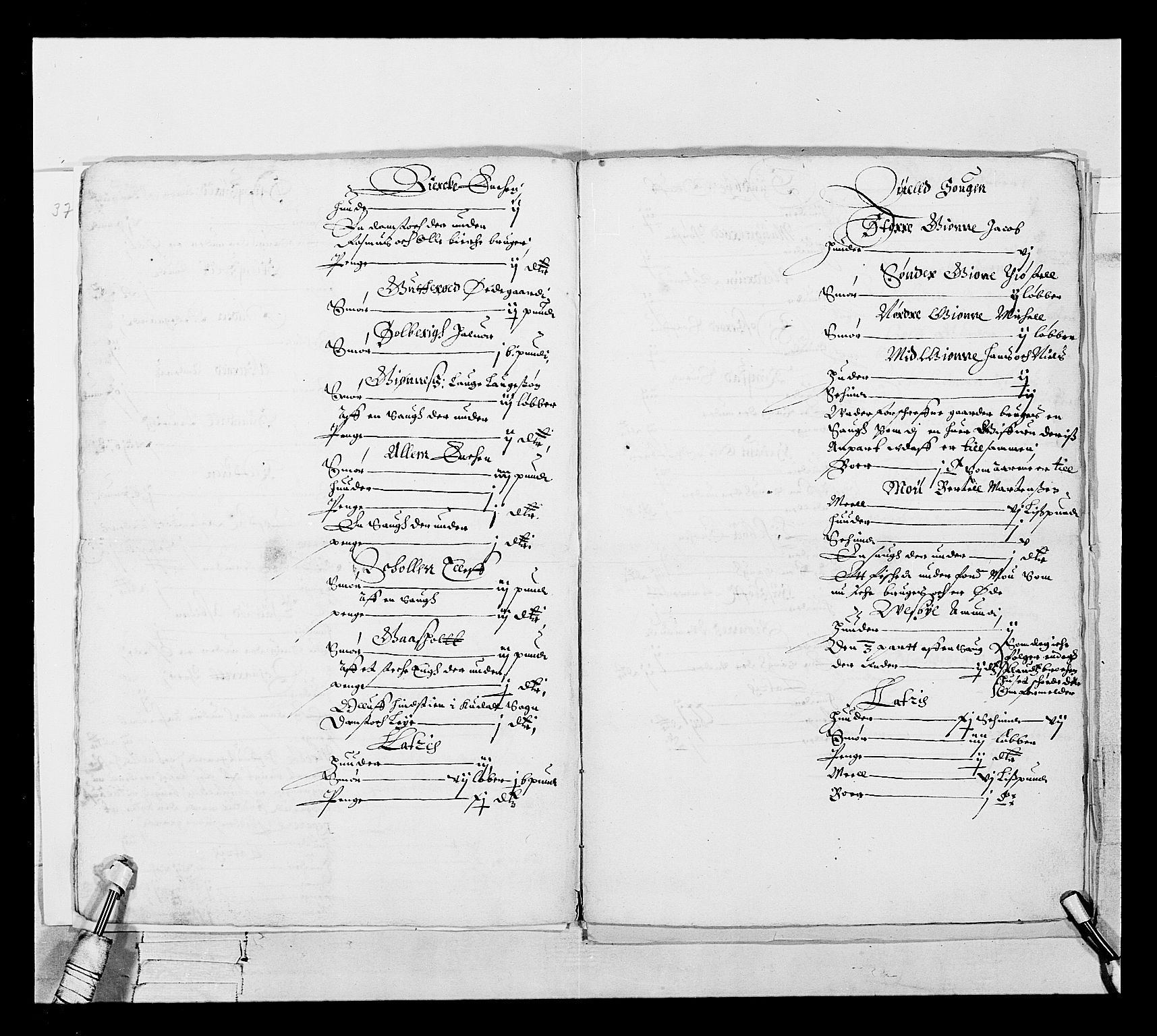 Stattholderembetet 1572-1771, AV/RA-EA-2870/Ek/L0017/0001: Jordebøker 1633-1658: / Adelsjordebøker, 1633-1639, s. 403