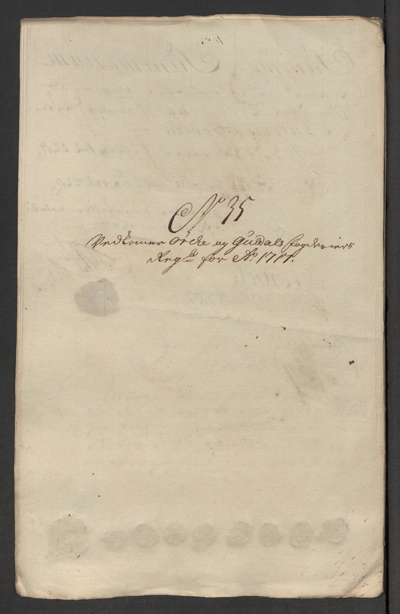 Rentekammeret inntil 1814, Reviderte regnskaper, Fogderegnskap, RA/EA-4092/R60/L3969: Fogderegnskap Orkdal og Gauldal, 1717, s. 341