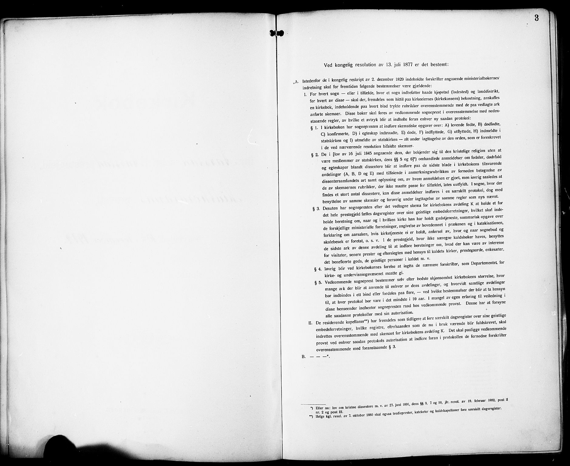 Årstad Sokneprestembete, SAB/A-79301/H/Hab/L0003: Klokkerbok nr. A 3, 1912-1921, s. 3