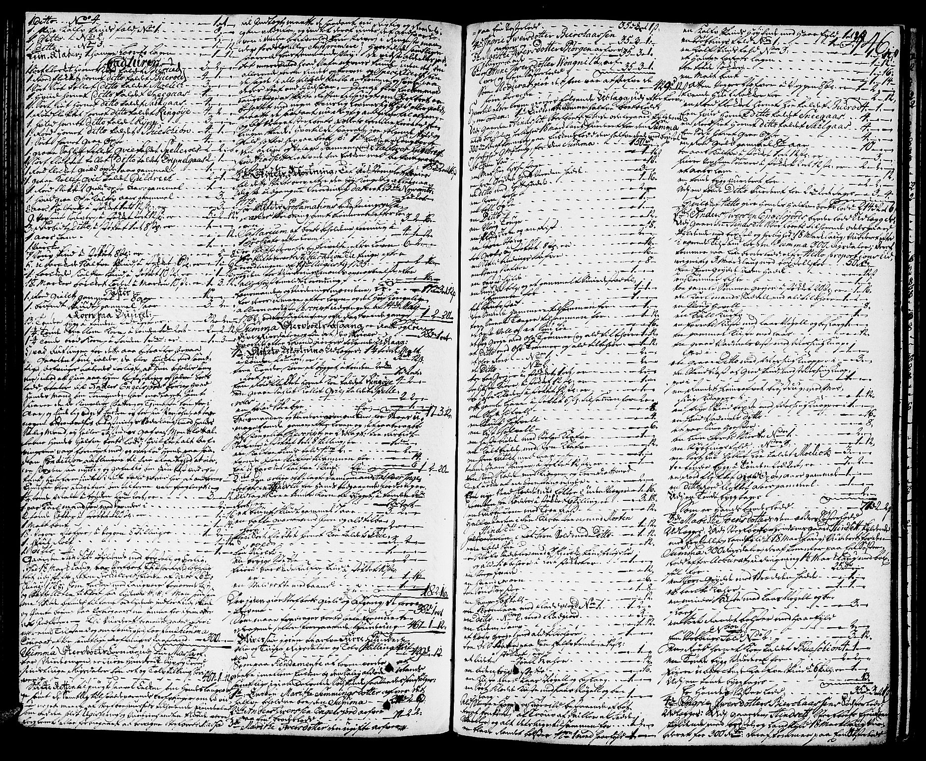 Orkdal sorenskriveri, SAT/A-4169/1/3/3Aa/L0007: Skifteprotokoller, 1767-1782, s. 445b-446a
