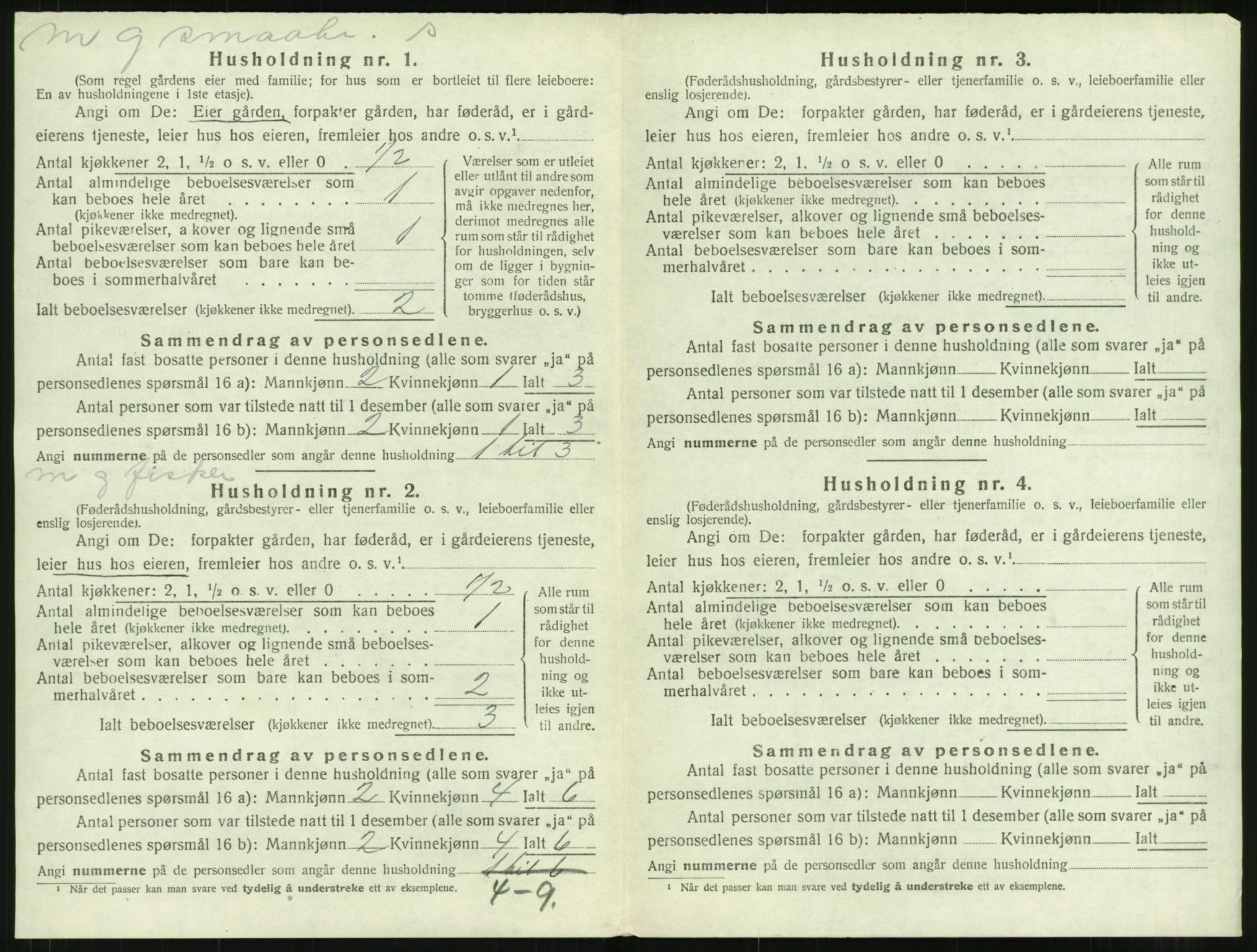 SAT, Folketelling 1920 for 1554 Bremsnes herred, 1920, s. 1064