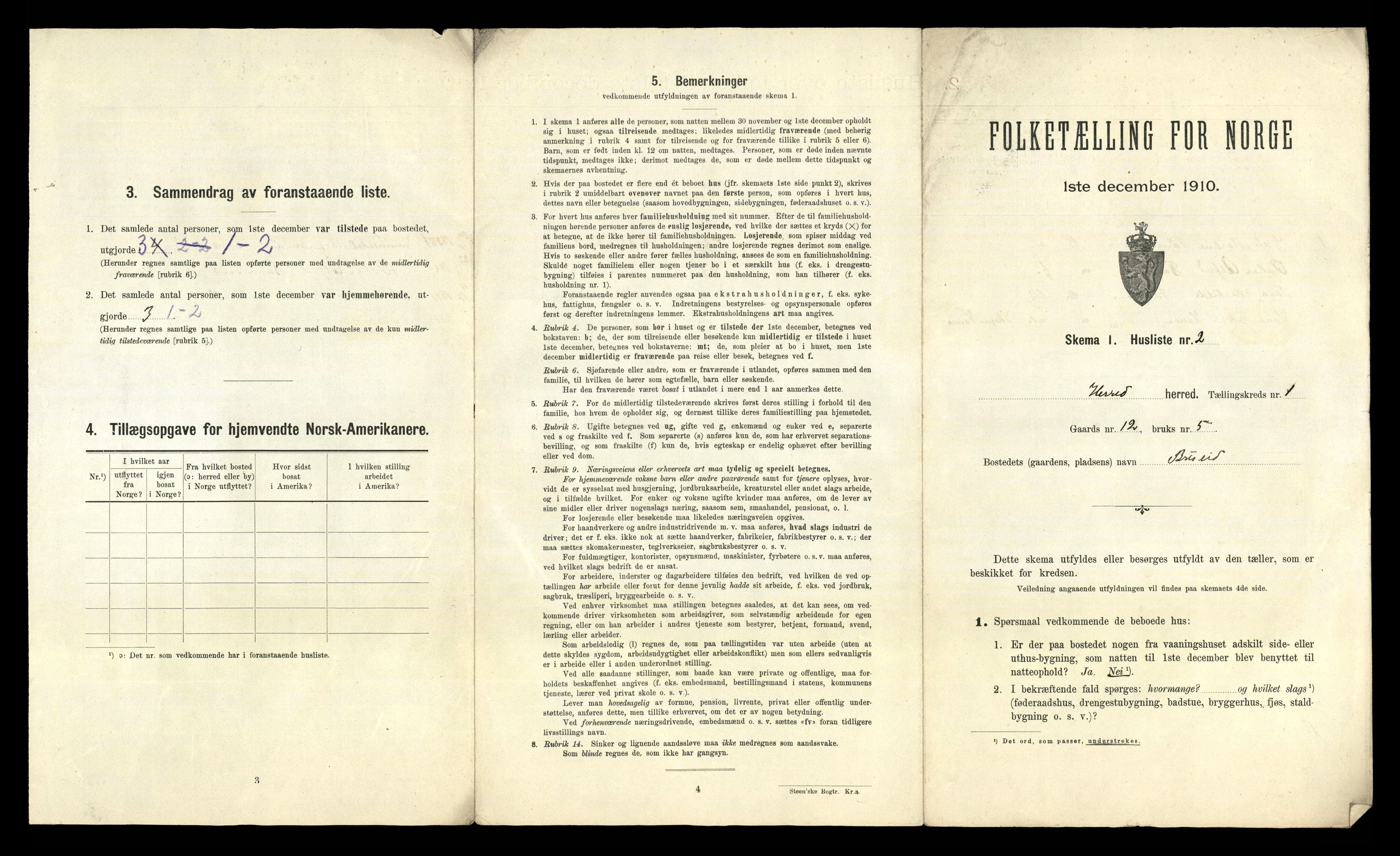 RA, Folketelling 1910 for 1039 Herad herred, 1910, s. 22