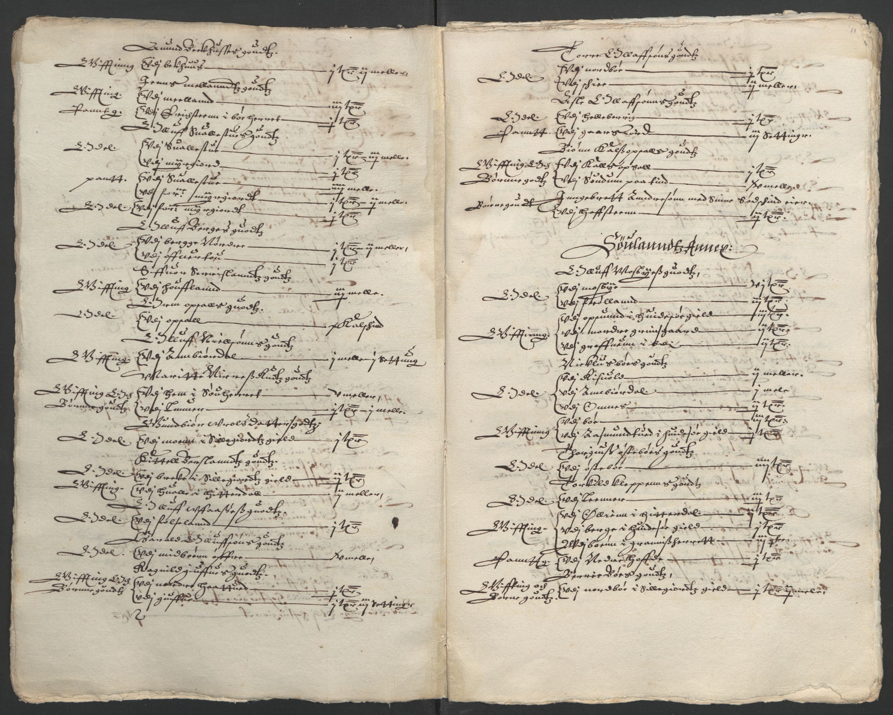 Stattholderembetet 1572-1771, RA/EA-2870/Ek/L0009/0002: Jordebøker til utlikning av rosstjeneste 1624-1626: / Odelsjordebøker for Bratsberg len, 1624, s. 66
