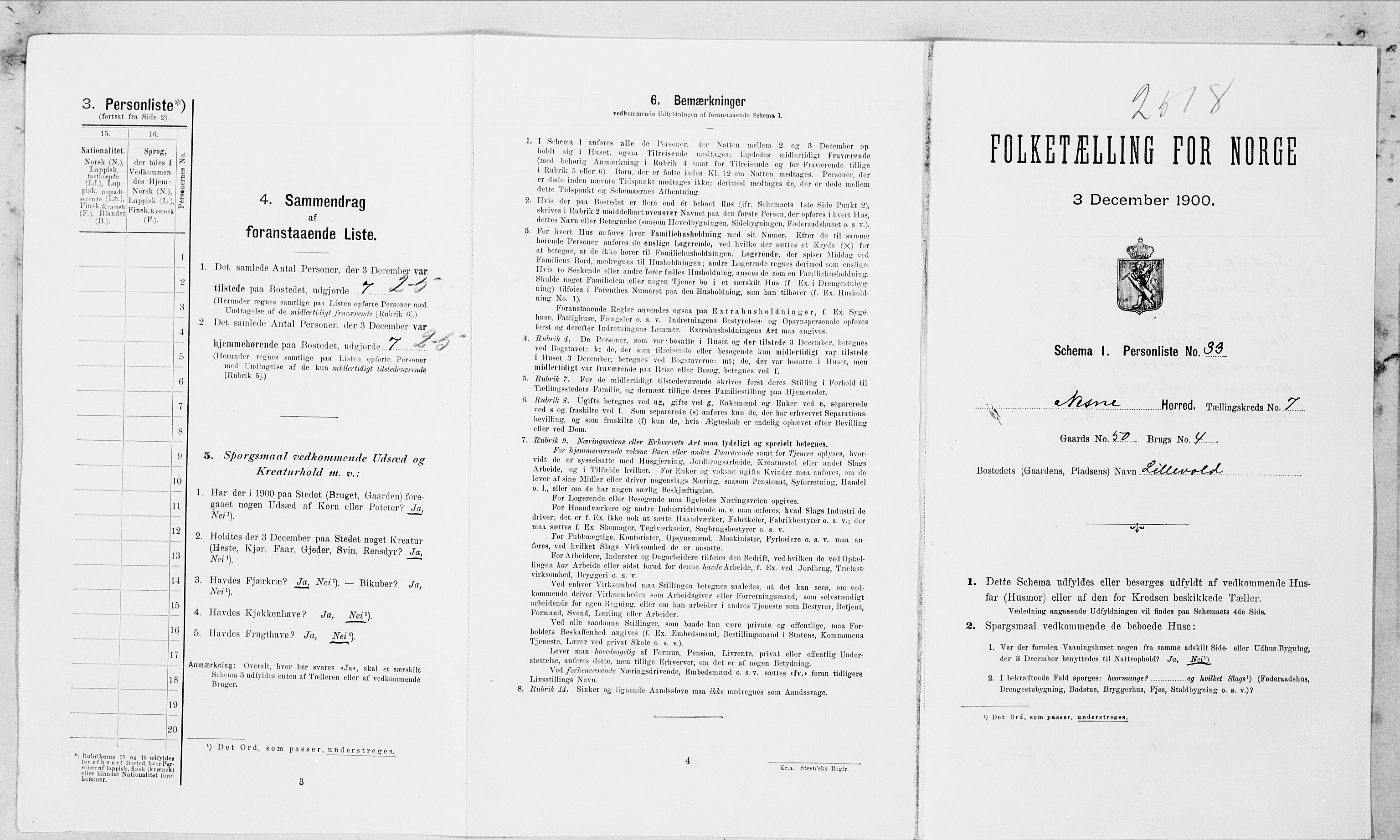 SAT, Folketelling 1900 for 1828 Nesna herred, 1900, s. 628