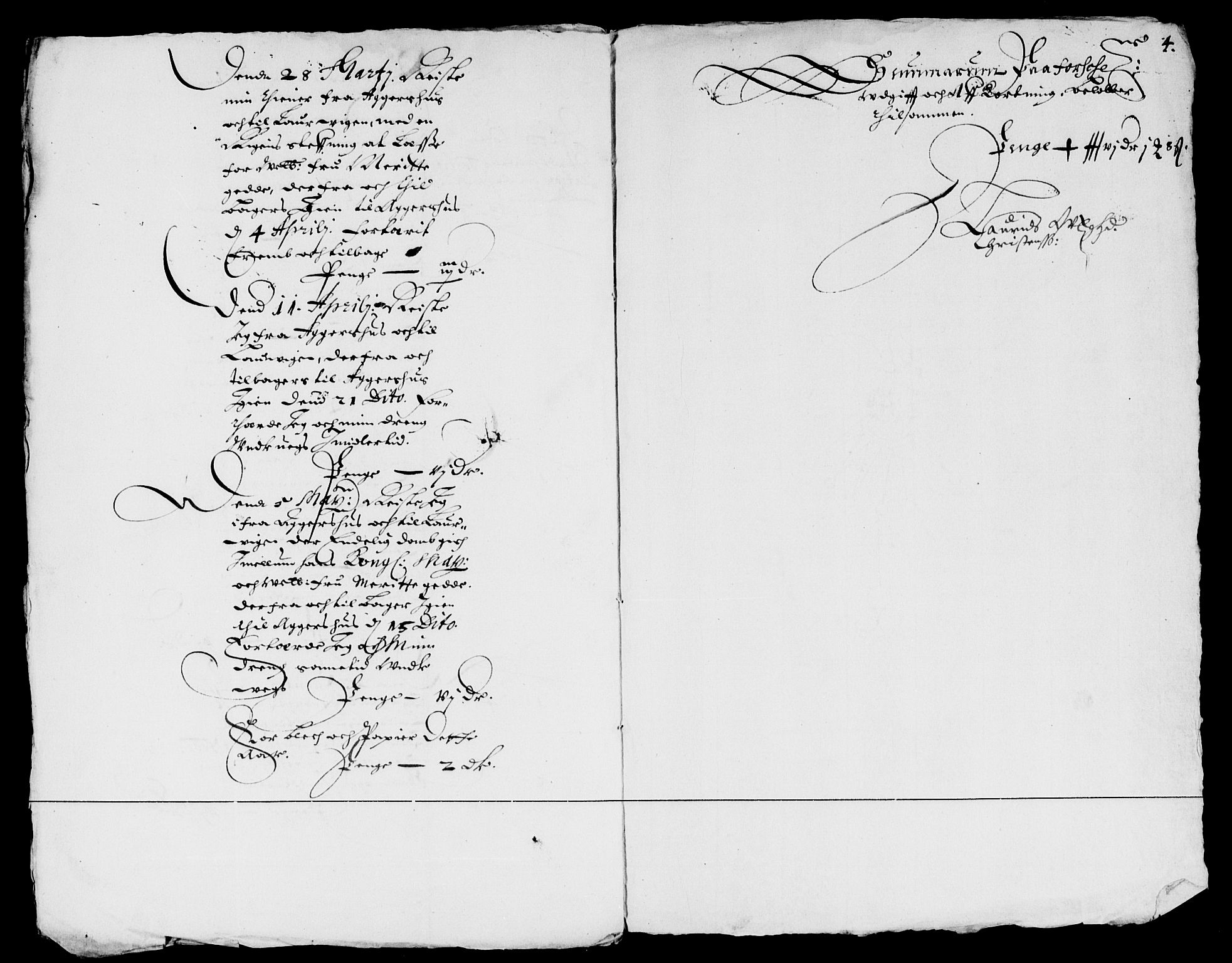 Rentekammeret inntil 1814, Reviderte regnskaper, Lensregnskaper, AV/RA-EA-5023/R/Rb/Rba/L0216: Akershus len, 1653-1654