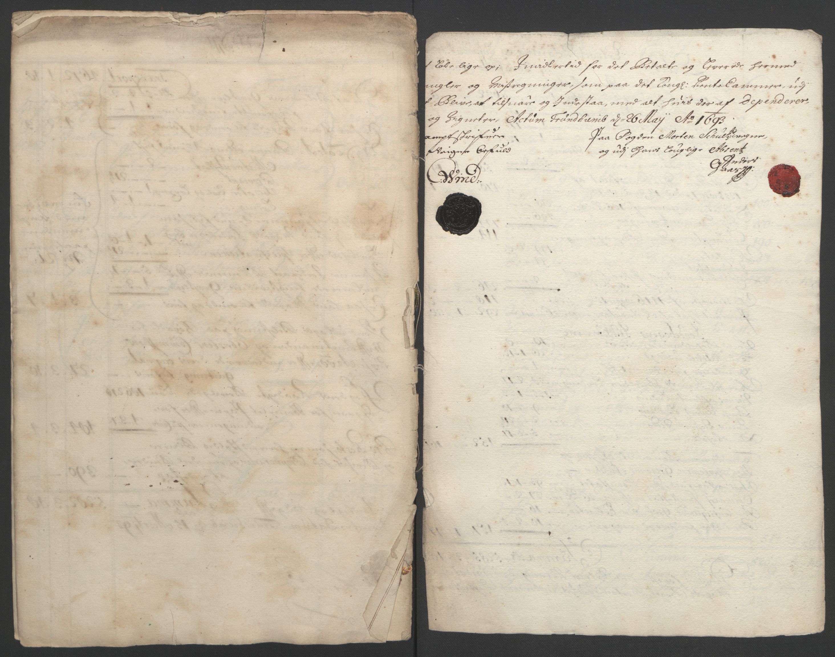 Rentekammeret inntil 1814, Reviderte regnskaper, Fogderegnskap, AV/RA-EA-4092/R55/L3650: Fogderegnskap Romsdal, 1692, s. 9