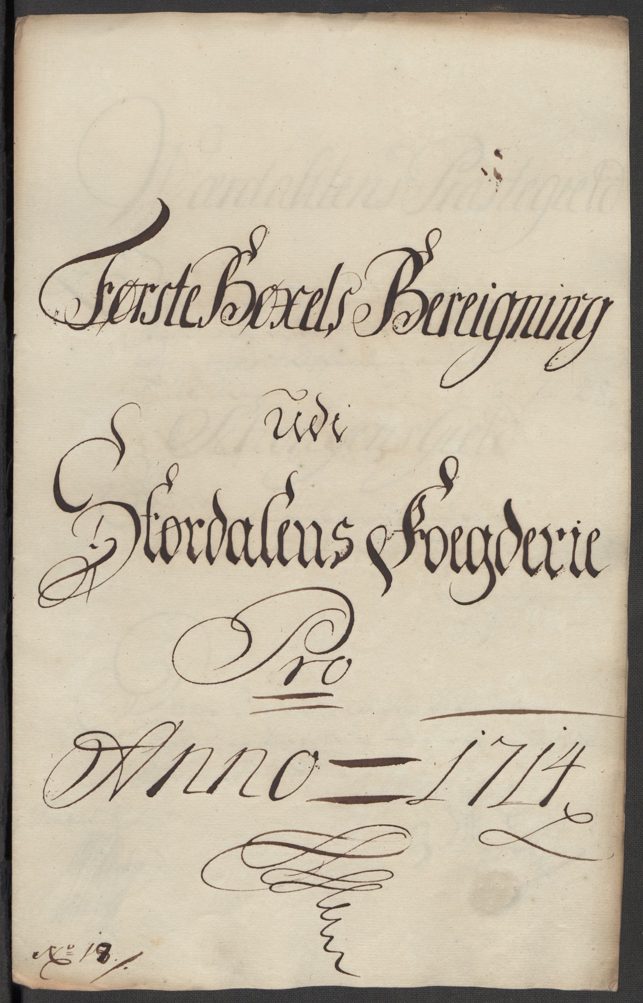 Rentekammeret inntil 1814, Reviderte regnskaper, Fogderegnskap, RA/EA-4092/R62/L4204: Fogderegnskap Stjørdal og Verdal, 1714, s. 207