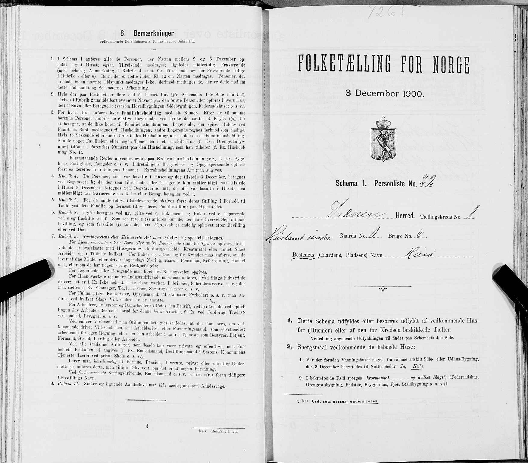 SAT, Folketelling 1900 for 1835 Træna herred, 1900, s. 73
