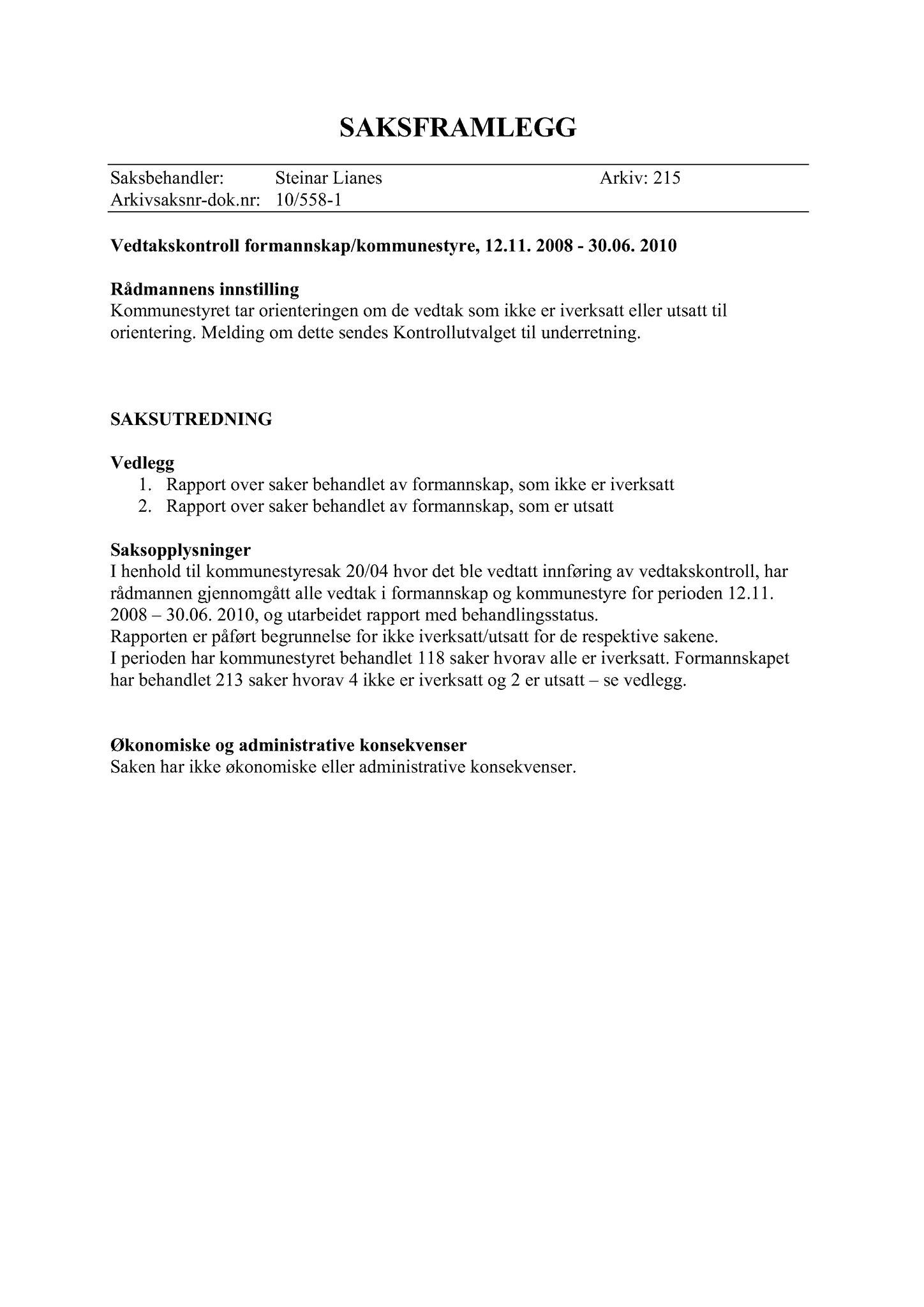 Klæbu Kommune, TRKO/KK/02-FS/L003: Formannsskapet - Møtedokumenter, 2010, s. 1769