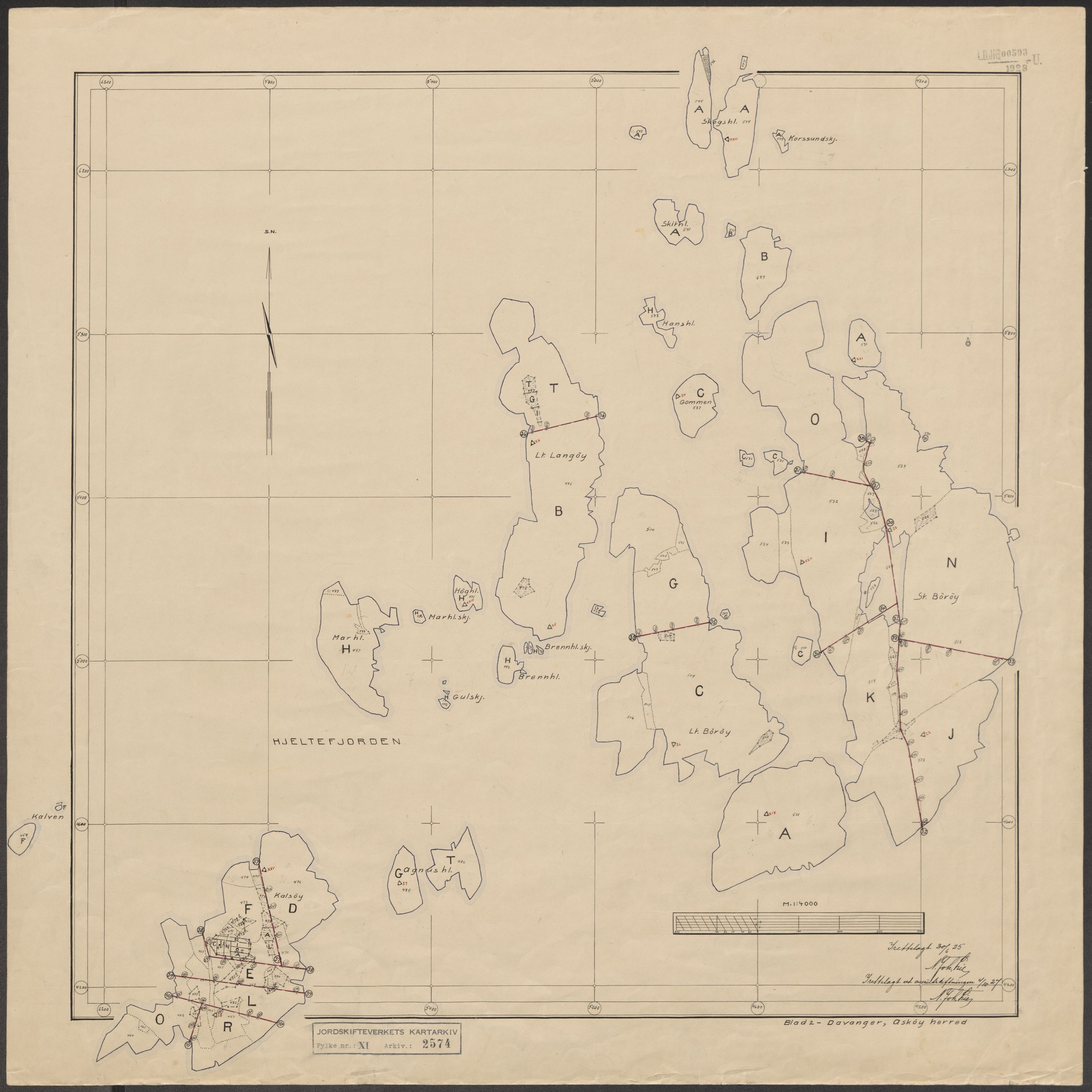 Jordskifteverkets kartarkiv, AV/RA-S-3929/T, 1859-1988, s. 2891