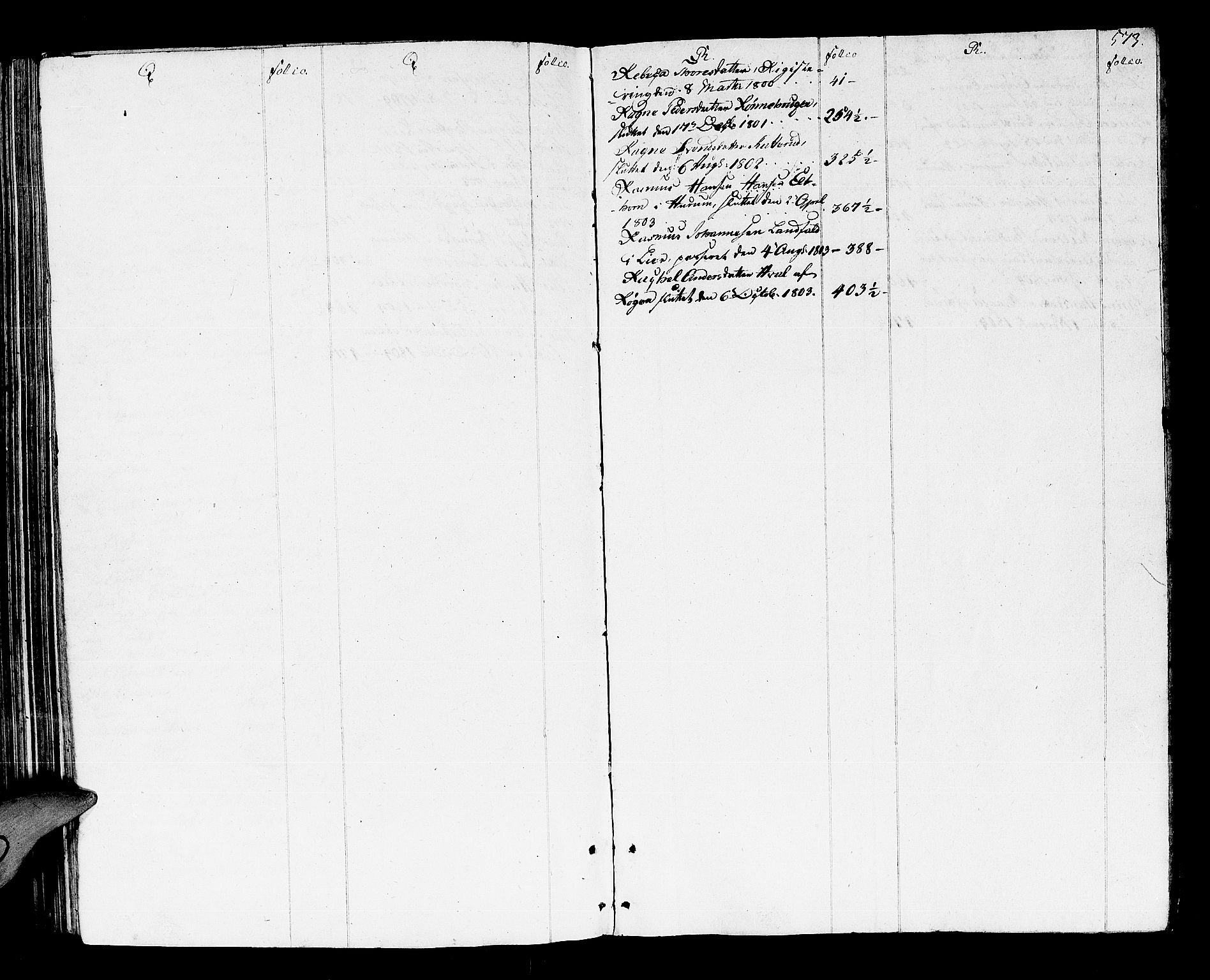 Lier, Røyken og Hurum sorenskriveri, SAKO/A-89/H/Hc/L0008: Skifteprotokoll, 1799-1805, s. 572b-573a