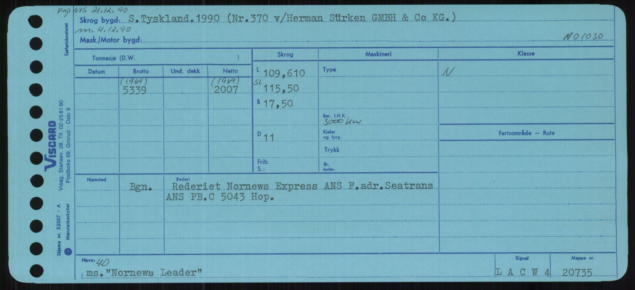 Sjøfartsdirektoratet med forløpere, Skipsmålingen, AV/RA-S-1627/H/Ha/L0004/0001: Fartøy, Mas-R / Fartøy, Mas-Odd, s. 805