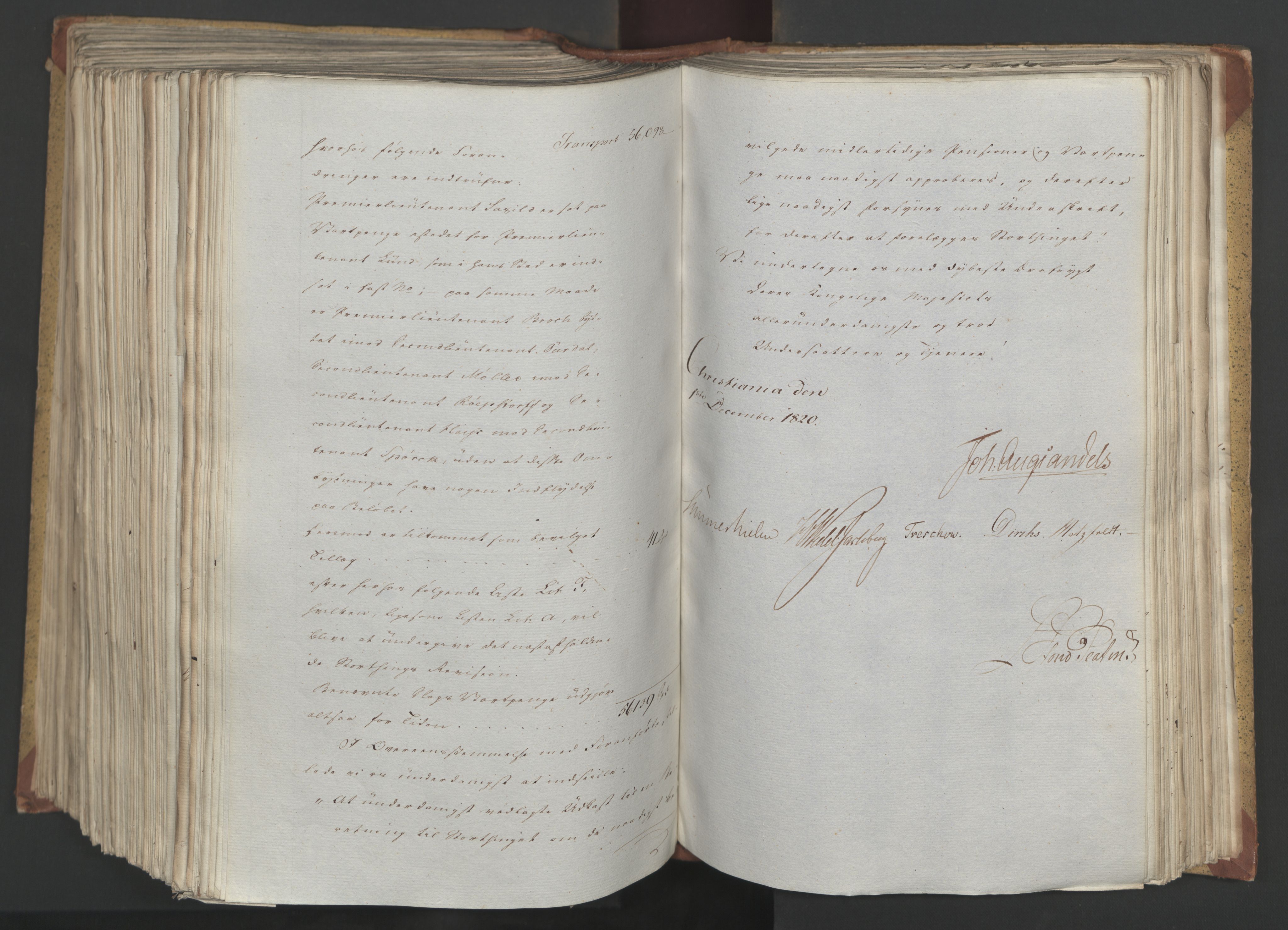 Statsrådsavdelingen i Stockholm, AV/RA-S-1003/D/Da/L0024: Regjeringsinnstillinger nr. 4663-4873, 1820, s. 441
