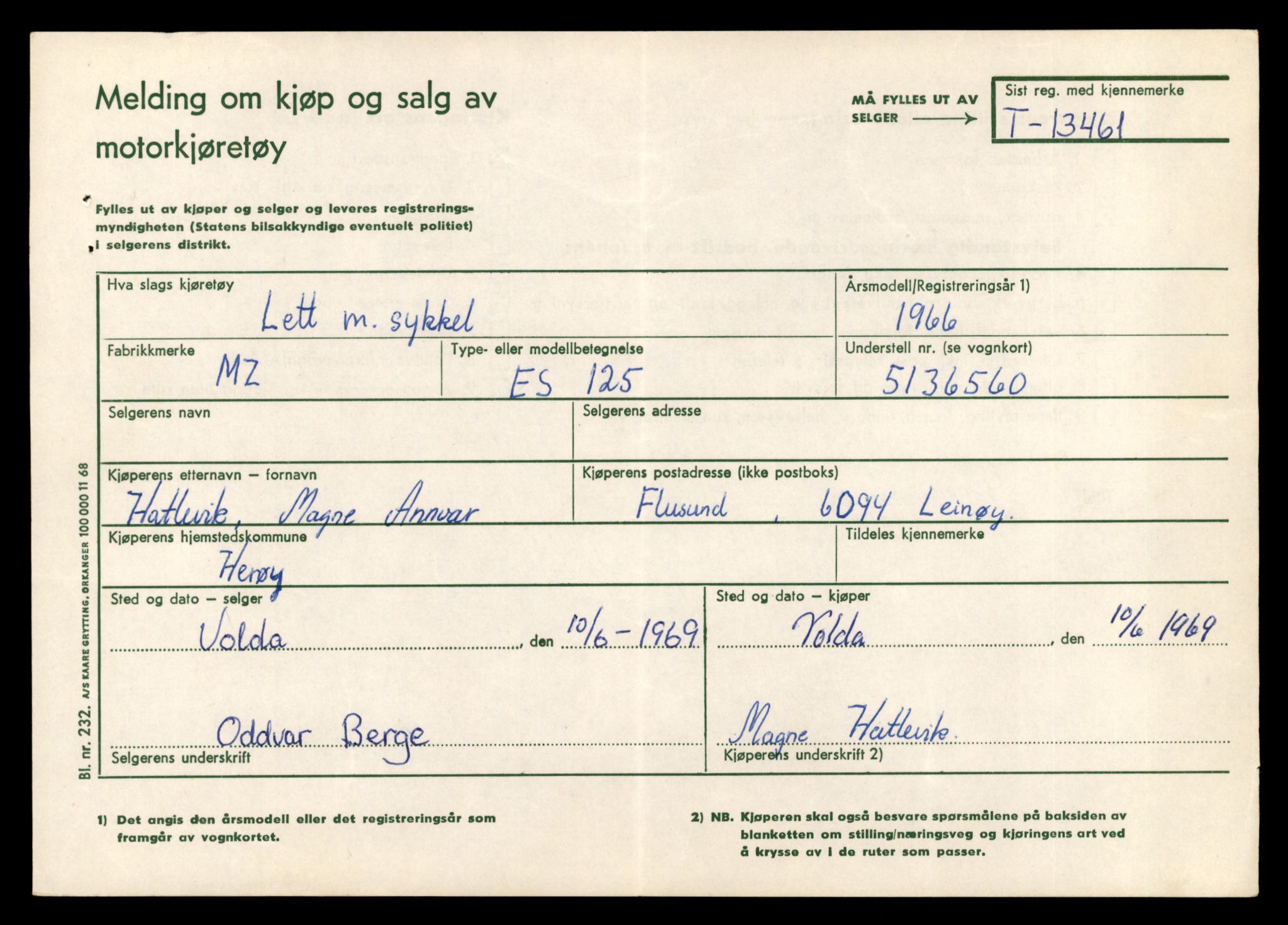 Møre og Romsdal vegkontor - Ålesund trafikkstasjon, AV/SAT-A-4099/F/Fe/L0039: Registreringskort for kjøretøy T 13361 - T 13530, 1927-1998, s. 1721