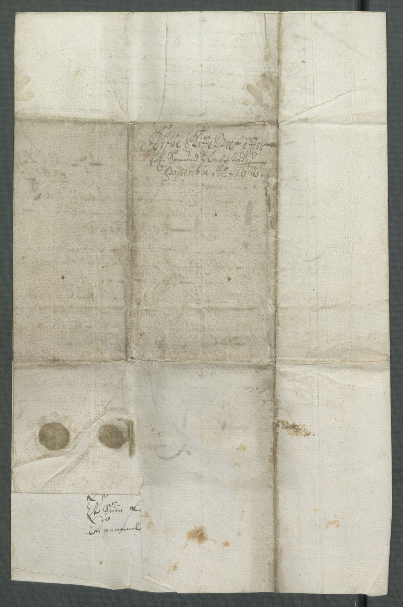 Riksarkivets diplomsamling, AV/RA-EA-5965/F02/L0170: Dokumenter, 1664-1666, s. 219