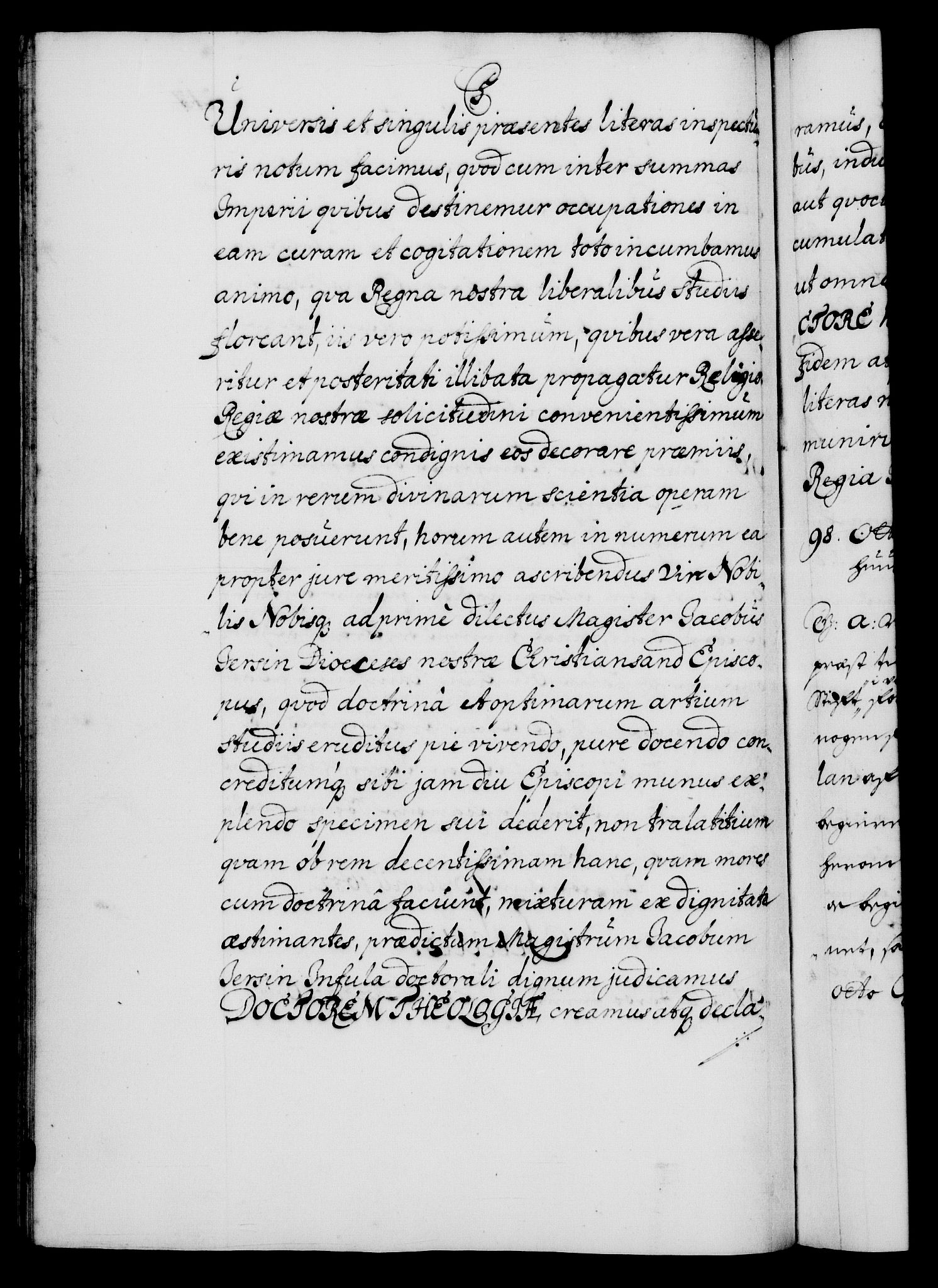 Danske Kanselli 1572-1799, RA/EA-3023/F/Fc/Fca/Fcaa/L0013: Norske registre (mikrofilm), 1681-1684, s. 217b