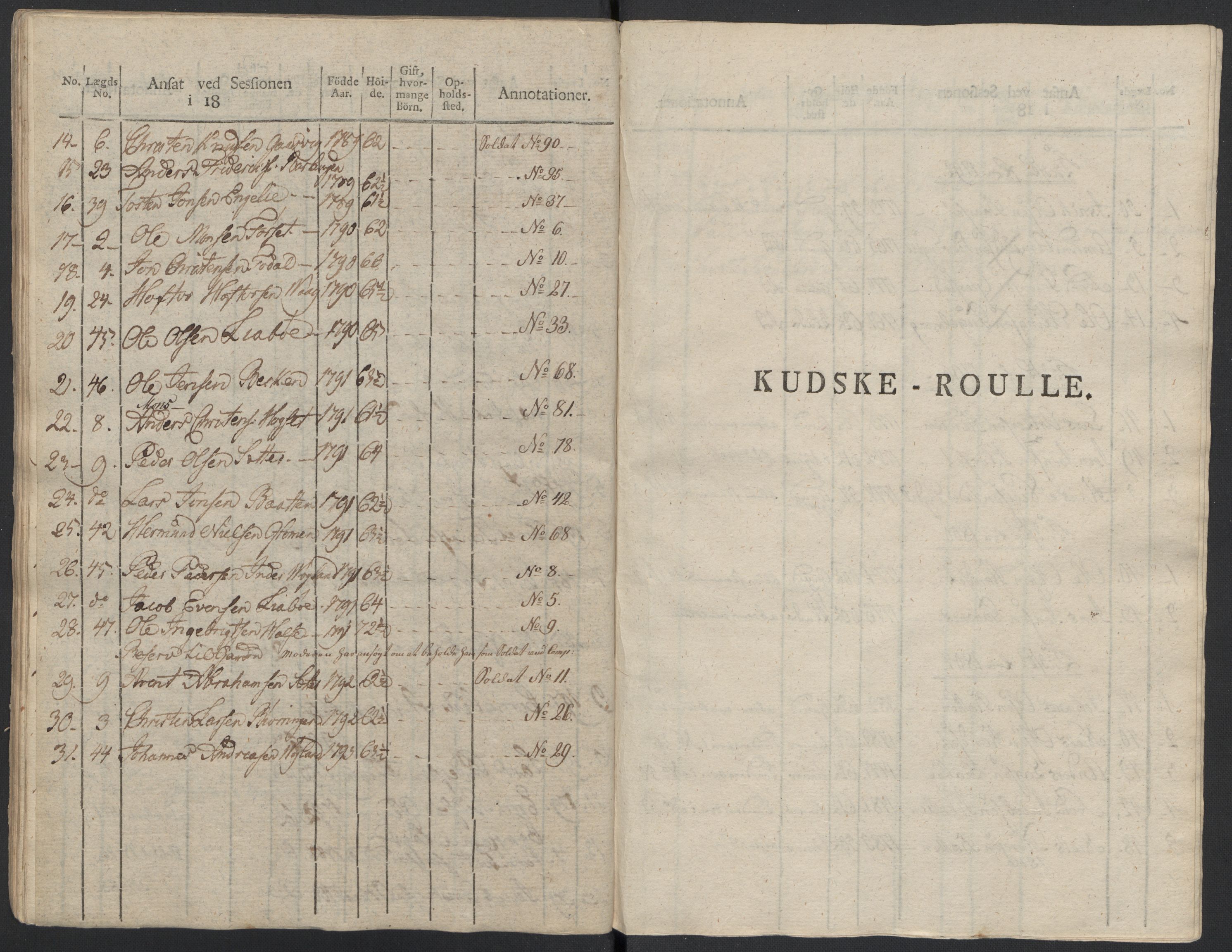 Generalitets- og kommissariatskollegiet, Det kongelige norske kommissariatskollegium, RA/EA-5420/E/Eh/L0083b: 2. Trondheimske nasjonale infanteriregiment, 1810, s. 424