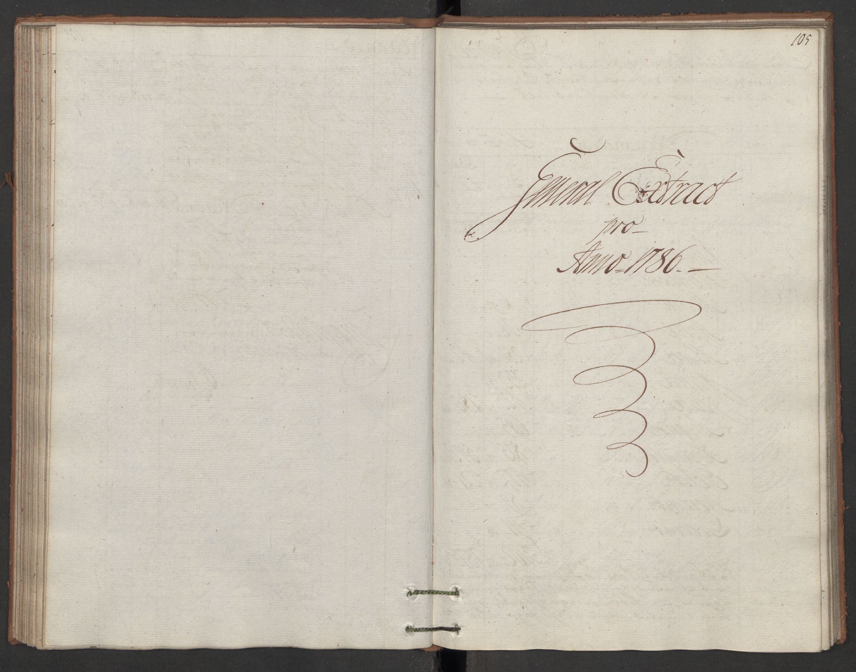 Generaltollkammeret, tollregnskaper, AV/RA-EA-5490/R12/L0119/0001: Tollregnskaper Langesund / Utgående hovedtollbok, 1786, s. 104b-105a