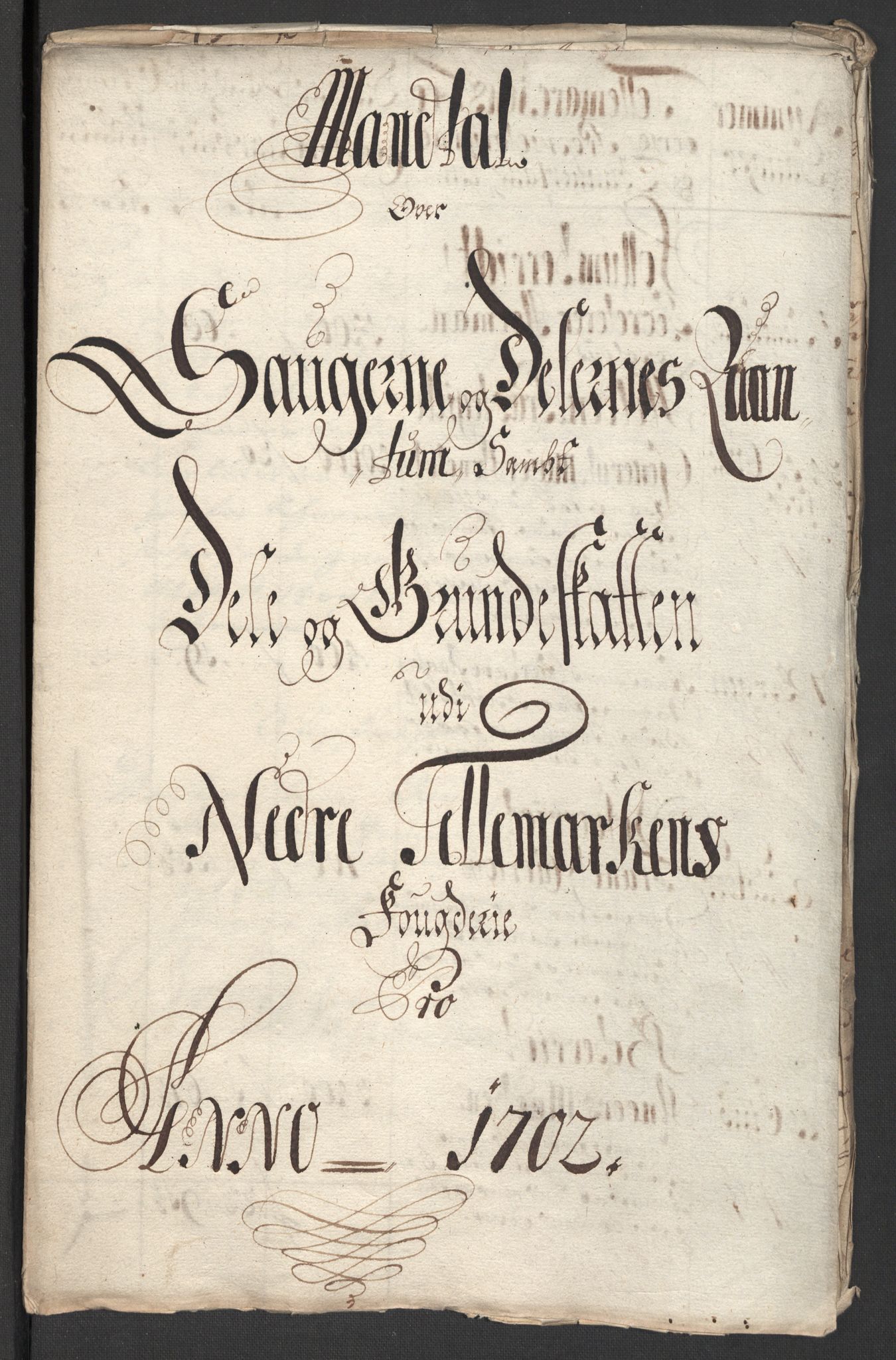 Rentekammeret inntil 1814, Reviderte regnskaper, Fogderegnskap, AV/RA-EA-4092/R36/L2107: Fogderegnskap Øvre og Nedre Telemark og Bamble, 1702, s. 228