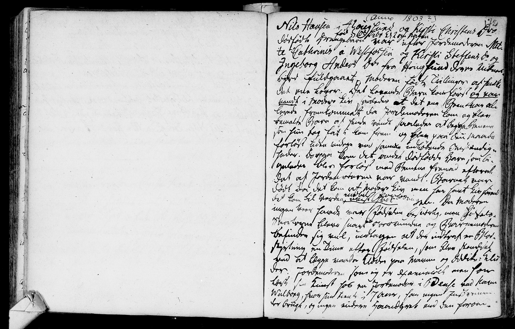 Eiker kirkebøker, AV/SAKO-A-4/F/Fa/L0007: Ministerialbok nr. I 7 /1, 1733-1808, s. 172
