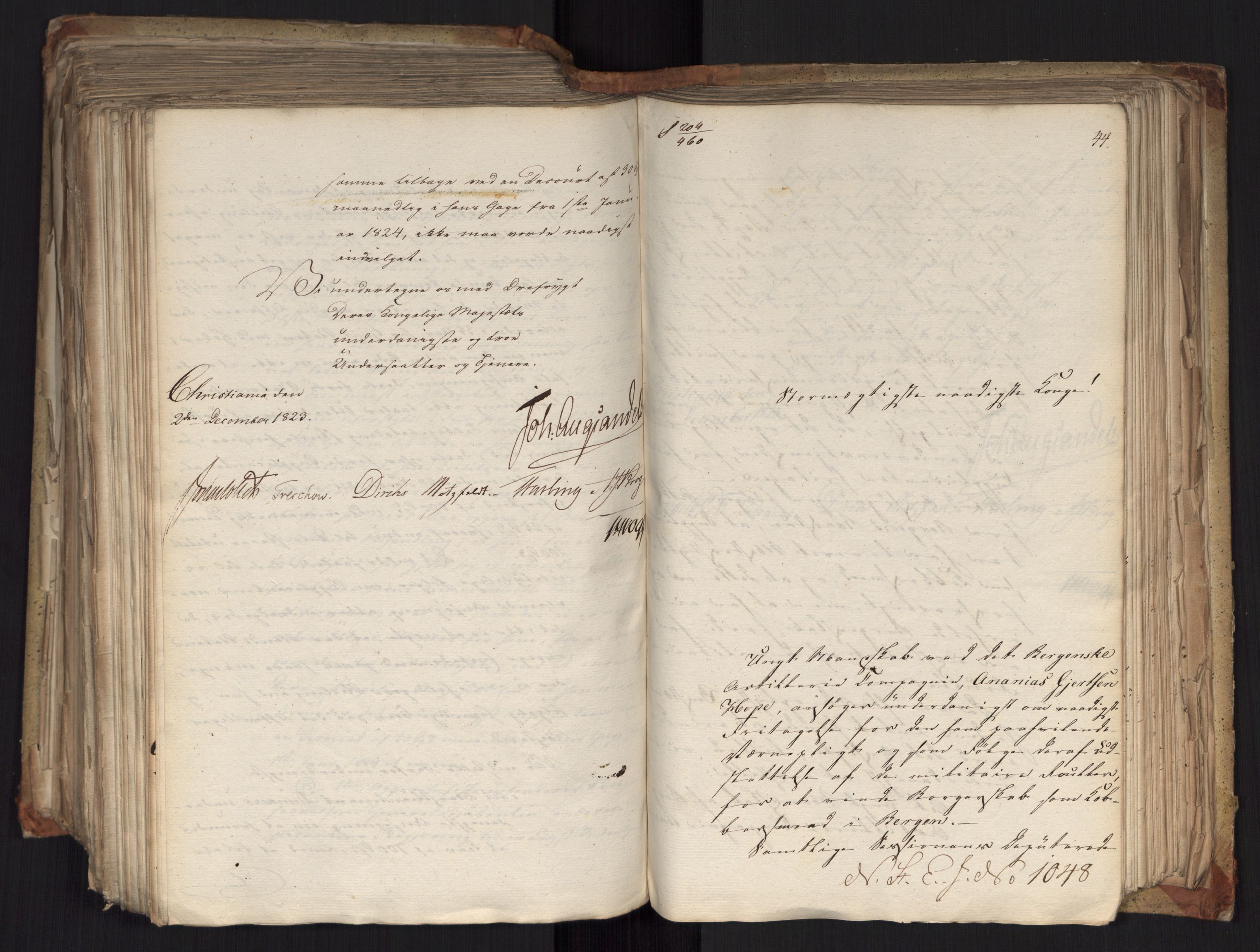 Statsrådsavdelingen i Stockholm, AV/RA-S-1003/D/Da/L0036: Regjeringsinnstillinger nr. 841-1114, 1823, s. 624