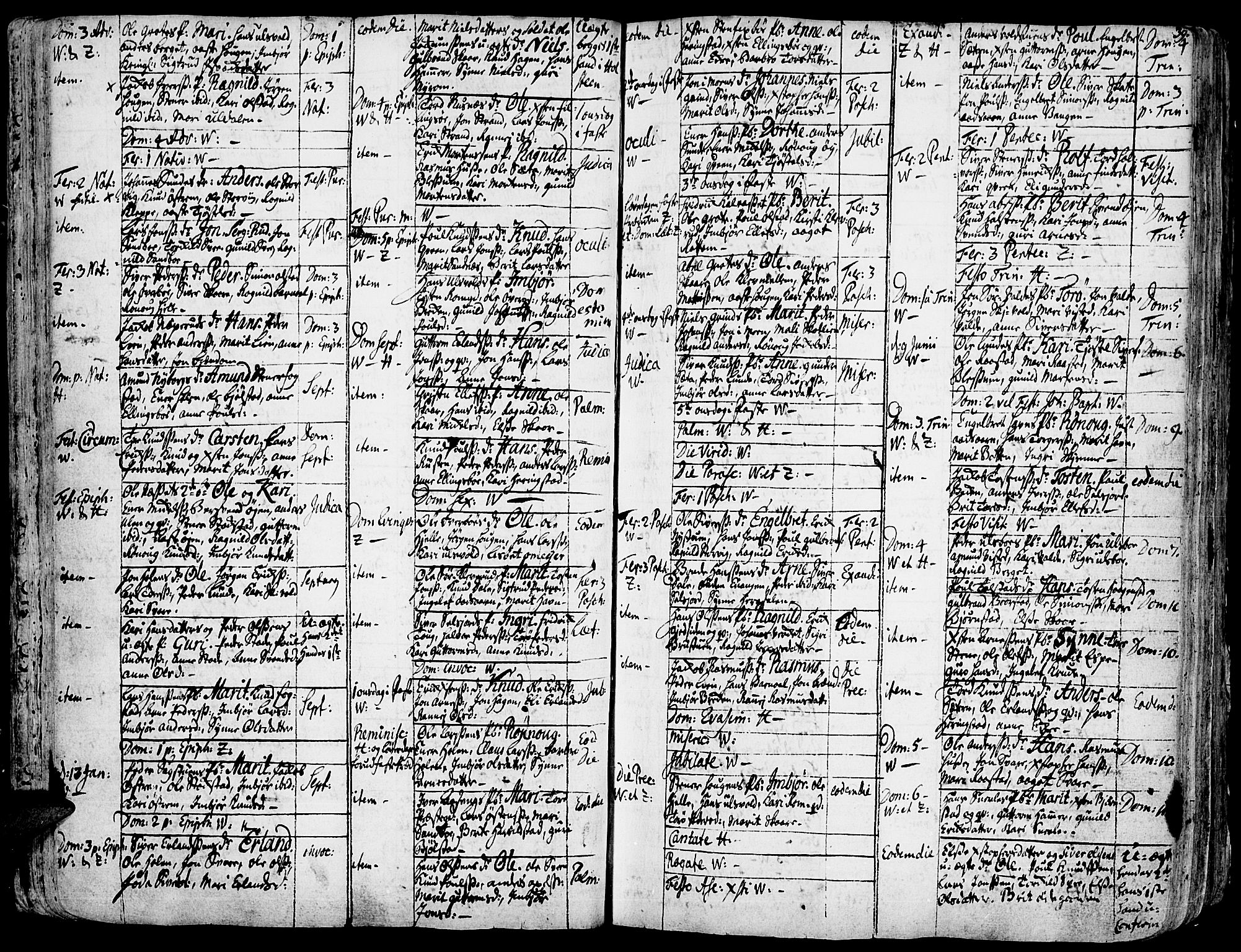 Vågå prestekontor, AV/SAH-PREST-076/H/Ha/Haa/L0001: Ministerialbok nr. 1, 1739-1810, s. 39