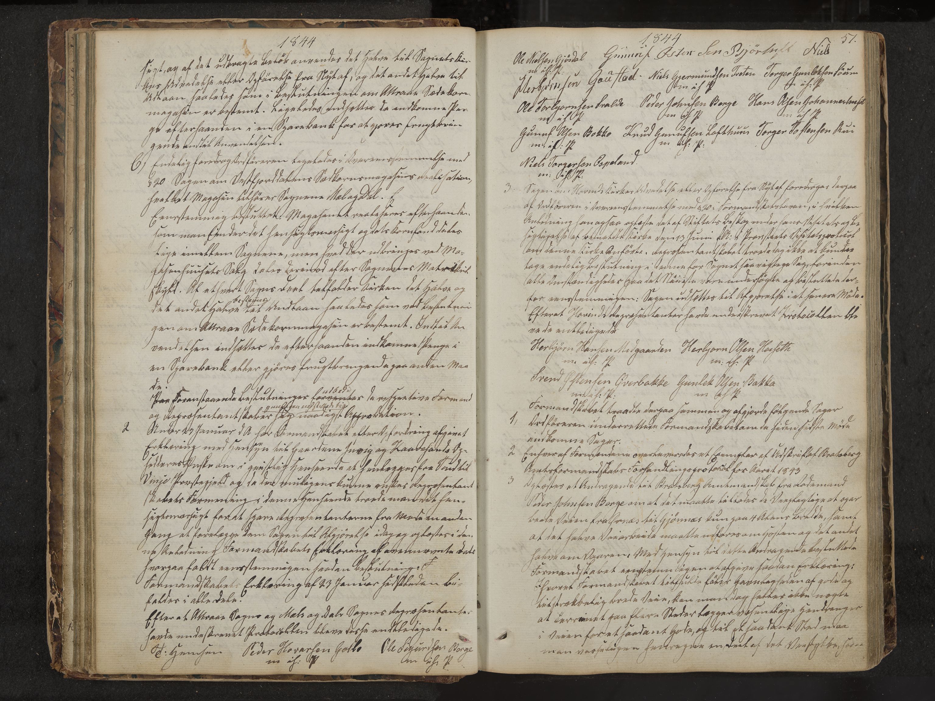 Tinn formannskap og sentraladministrasjon, IKAK/0826021-1/A/Aa/L0001: Møtebok, 1838-1882, s. 51