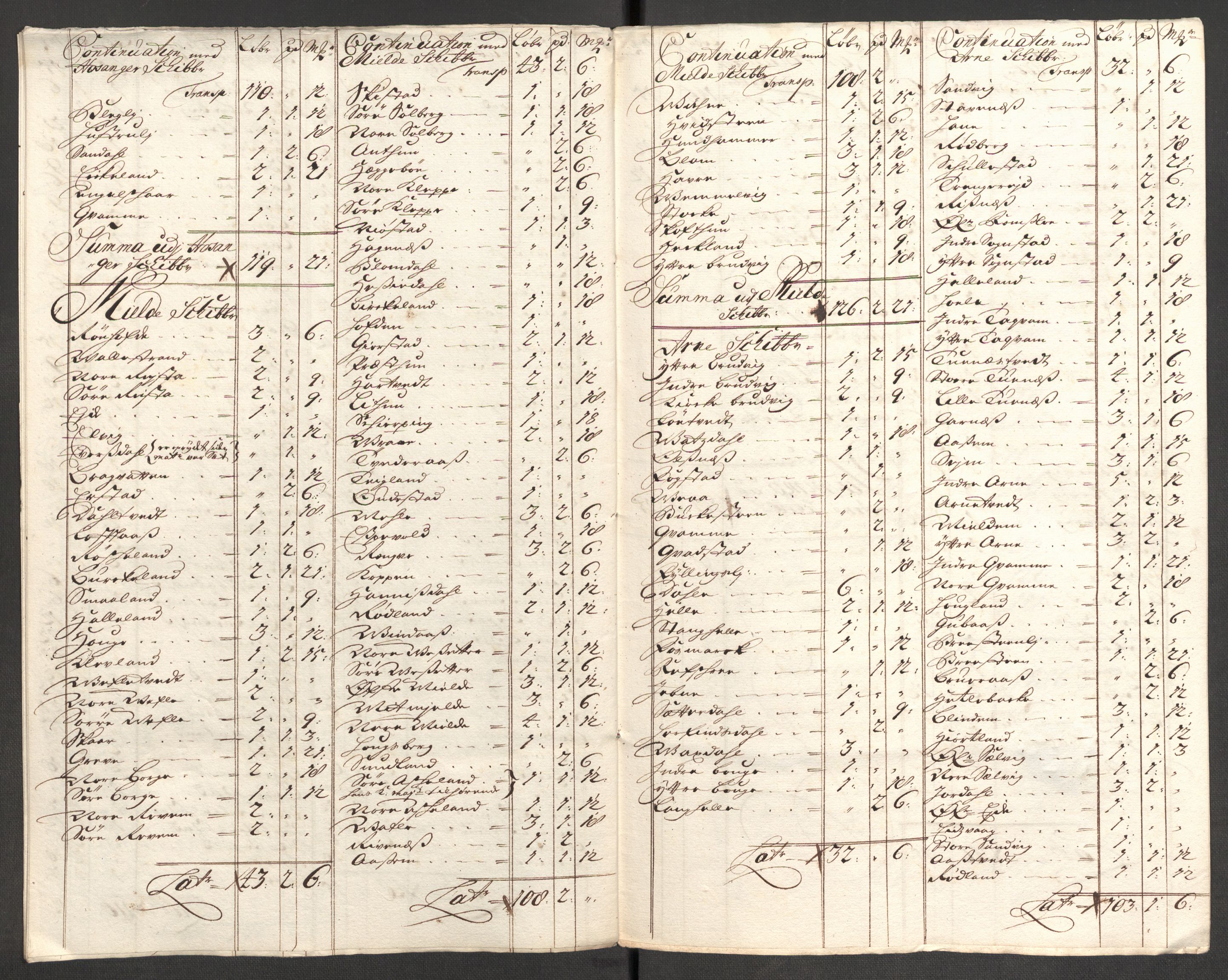 Rentekammeret inntil 1814, Reviderte regnskaper, Fogderegnskap, RA/EA-4092/R51/L3189: Fogderegnskap Nordhordland og Voss, 1708, s. 64