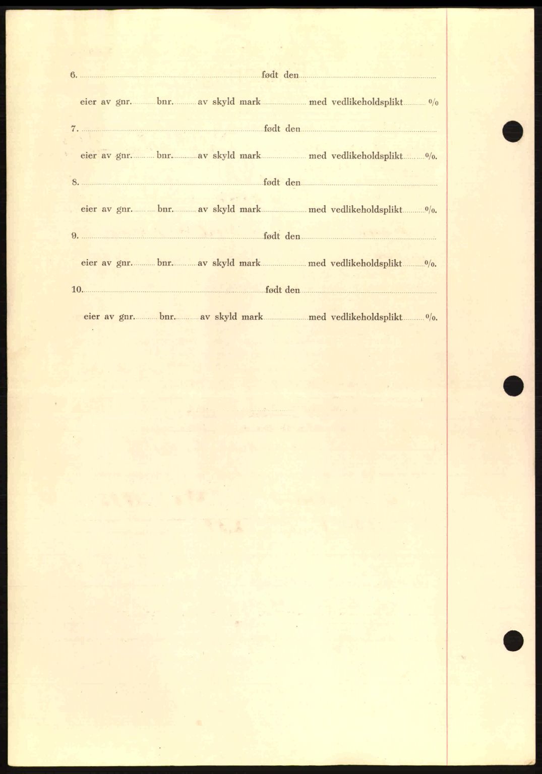 Romsdal sorenskriveri, AV/SAT-A-4149/1/2/2C: Pantebok nr. B2, 1939-1945, Dagboknr: 799/1945