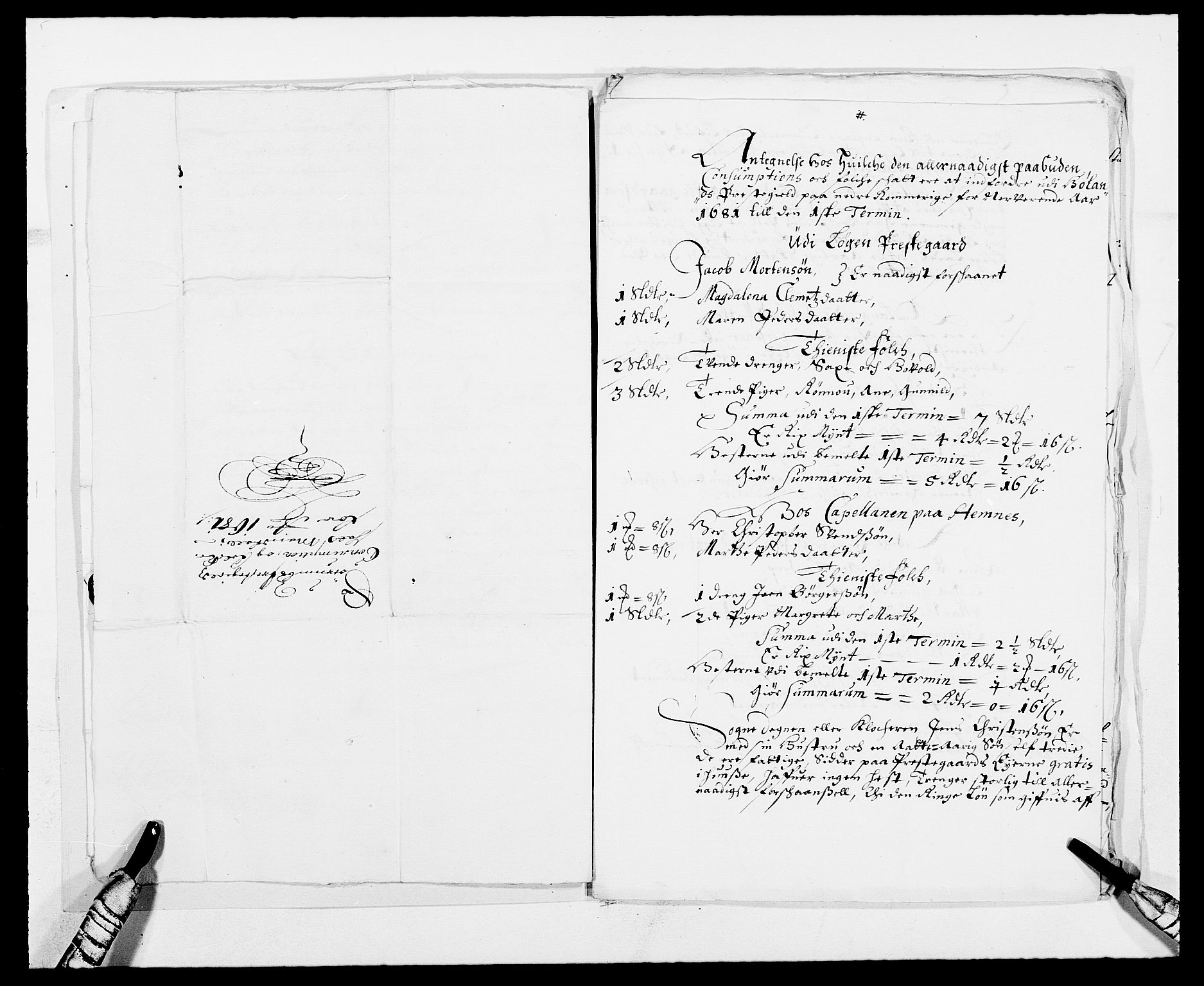 Rentekammeret inntil 1814, Reviderte regnskaper, Fogderegnskap, RA/EA-4092/R11/L0569: Fogderegnskap Nedre Romerike, 1680-1681, s. 254