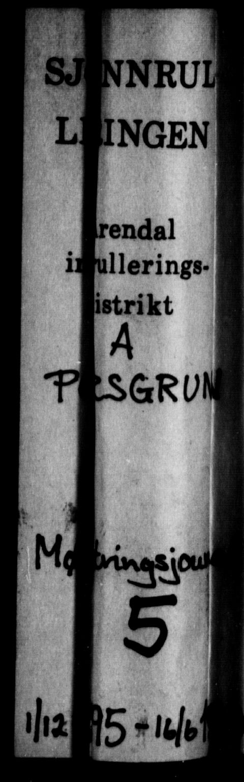 Porsgrunn innrulleringskontor, AV/SAKO-A-829/H/Ha/L0005: Mønstringsjournal, 1895-1900, s. 1