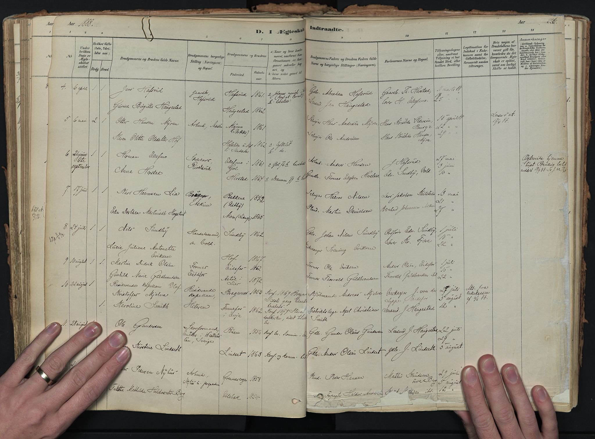 Hof kirkebøker, AV/SAKO-A-64/F/Fa/L0007: Ministerialbok nr. I 7, 1878-1940, s. 226