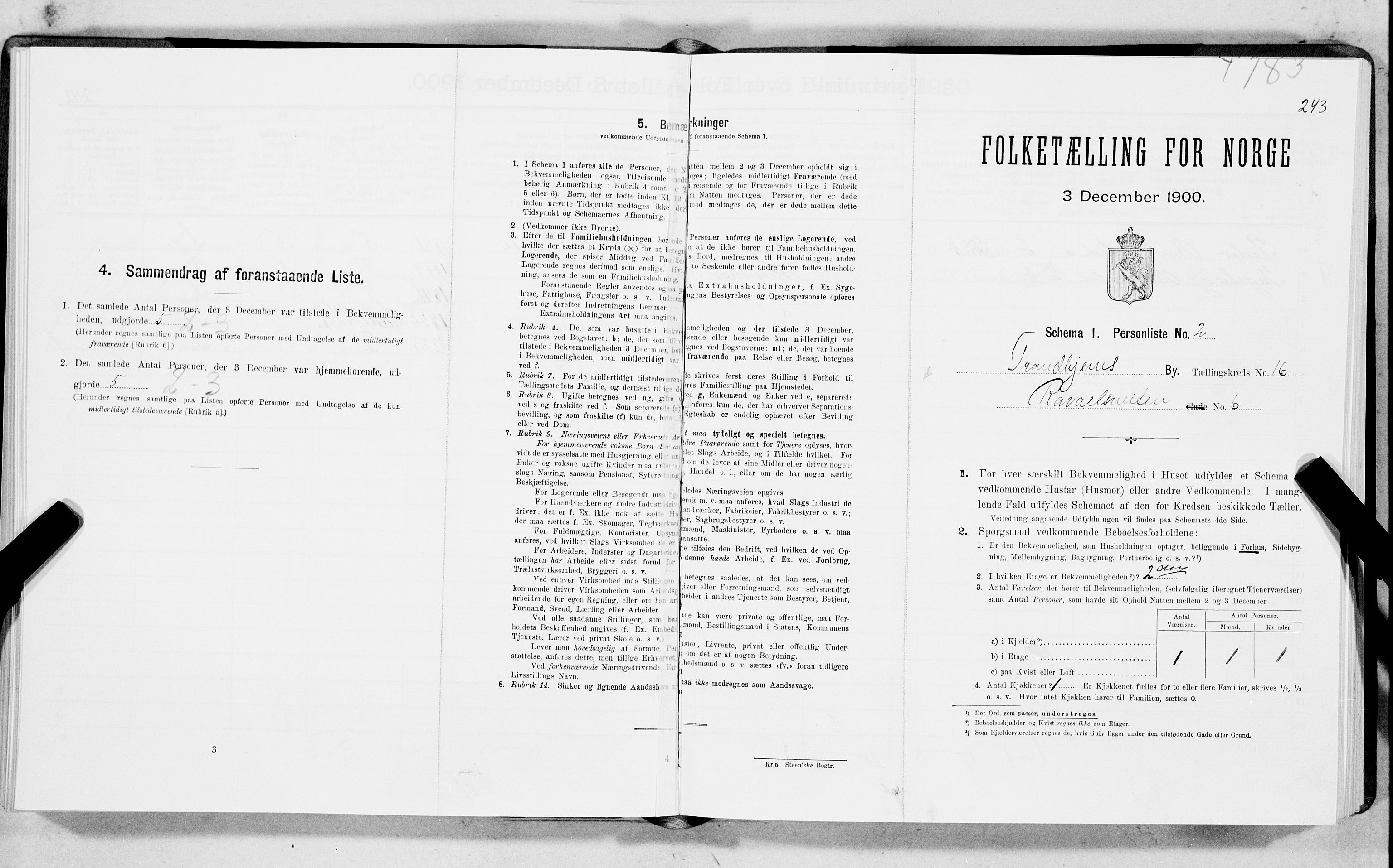 SAT, Folketelling 1900 for 1601 Trondheim kjøpstad, 1900, s. 2782