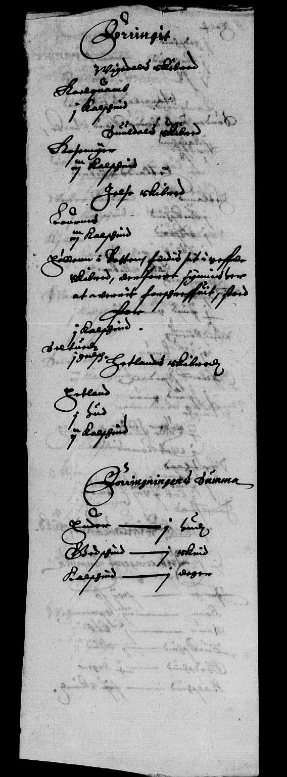 Rentekammeret inntil 1814, Reviderte regnskaper, Lensregnskaper, AV/RA-EA-5023/R/Rb/Rbs/L0010: Stavanger len, 1622-1625