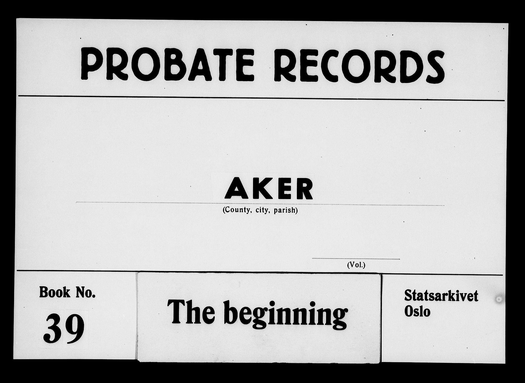 Aker sorenskriveri, AV/SAO-A-10895/H/Hc/Hca/L0003: Skifteregistreringsprotokoll - Østre Aker, 1850-1885