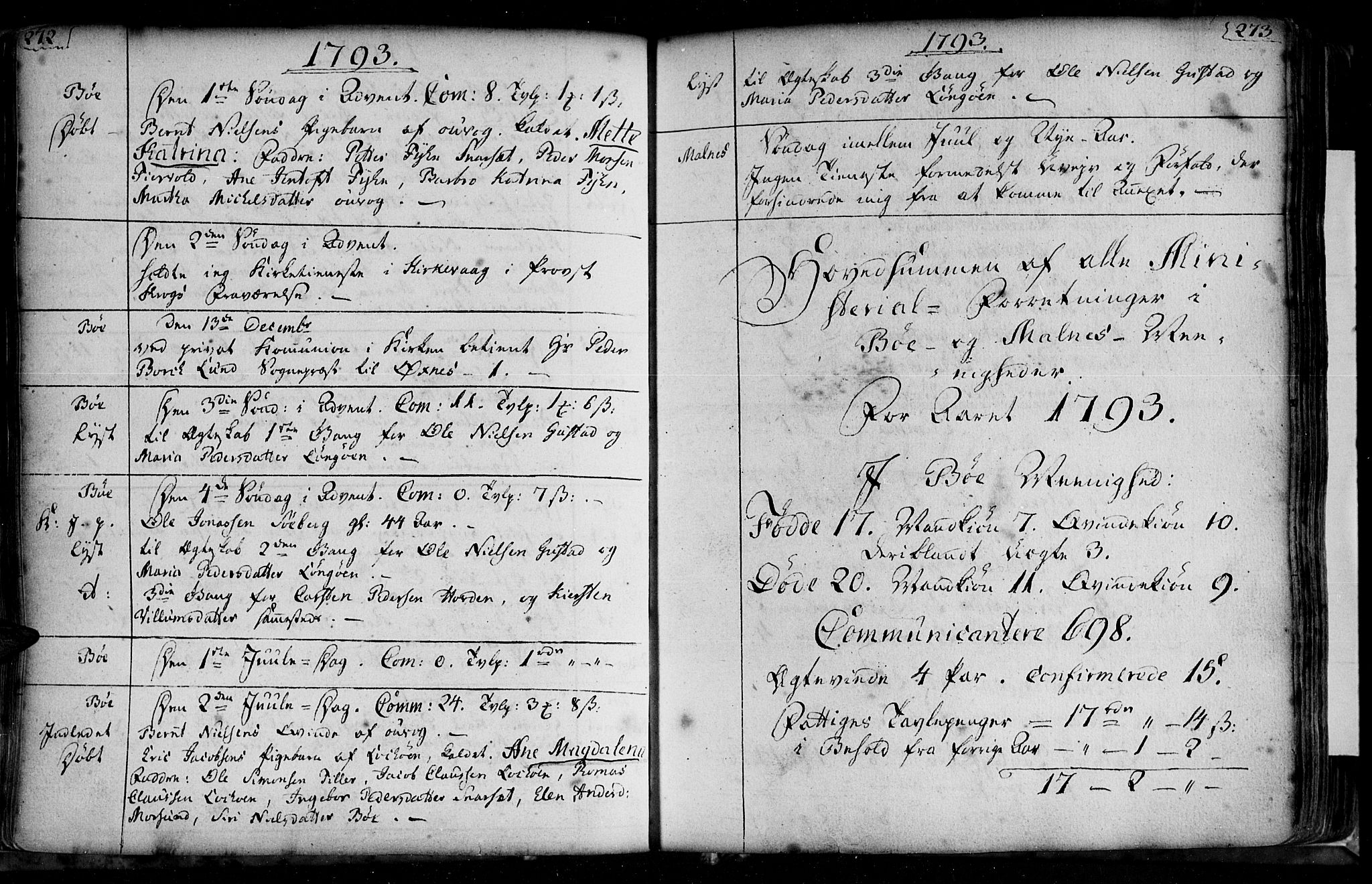Ministerialprotokoller, klokkerbøker og fødselsregistre - Nordland, AV/SAT-A-1459/891/L1297: Ministerialbok nr. 891A02, 1759-1820, s. 372-373