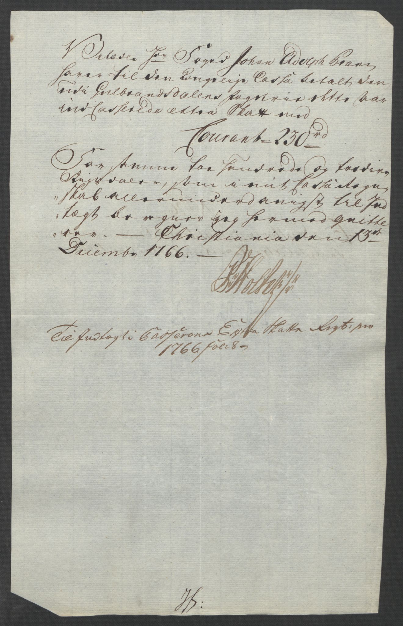 Rentekammeret inntil 1814, Reviderte regnskaper, Fogderegnskap, AV/RA-EA-4092/R17/L1266: Ekstraskatten Gudbrandsdal, 1762-1766, s. 611
