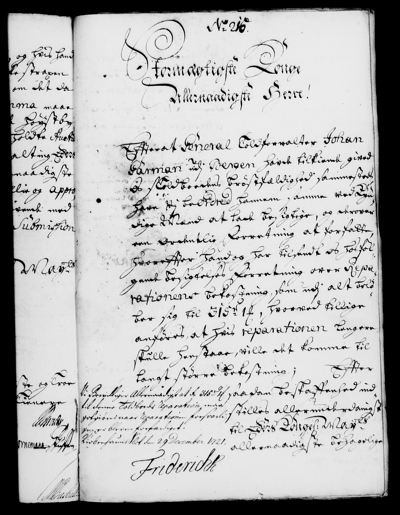 Rentekammeret, Kammerkanselliet, RA/EA-3111/G/Gf/Gfa/L0004: Norsk relasjons- og resolusjonsprotokoll (merket RK 52.4), 1721, s. 1455