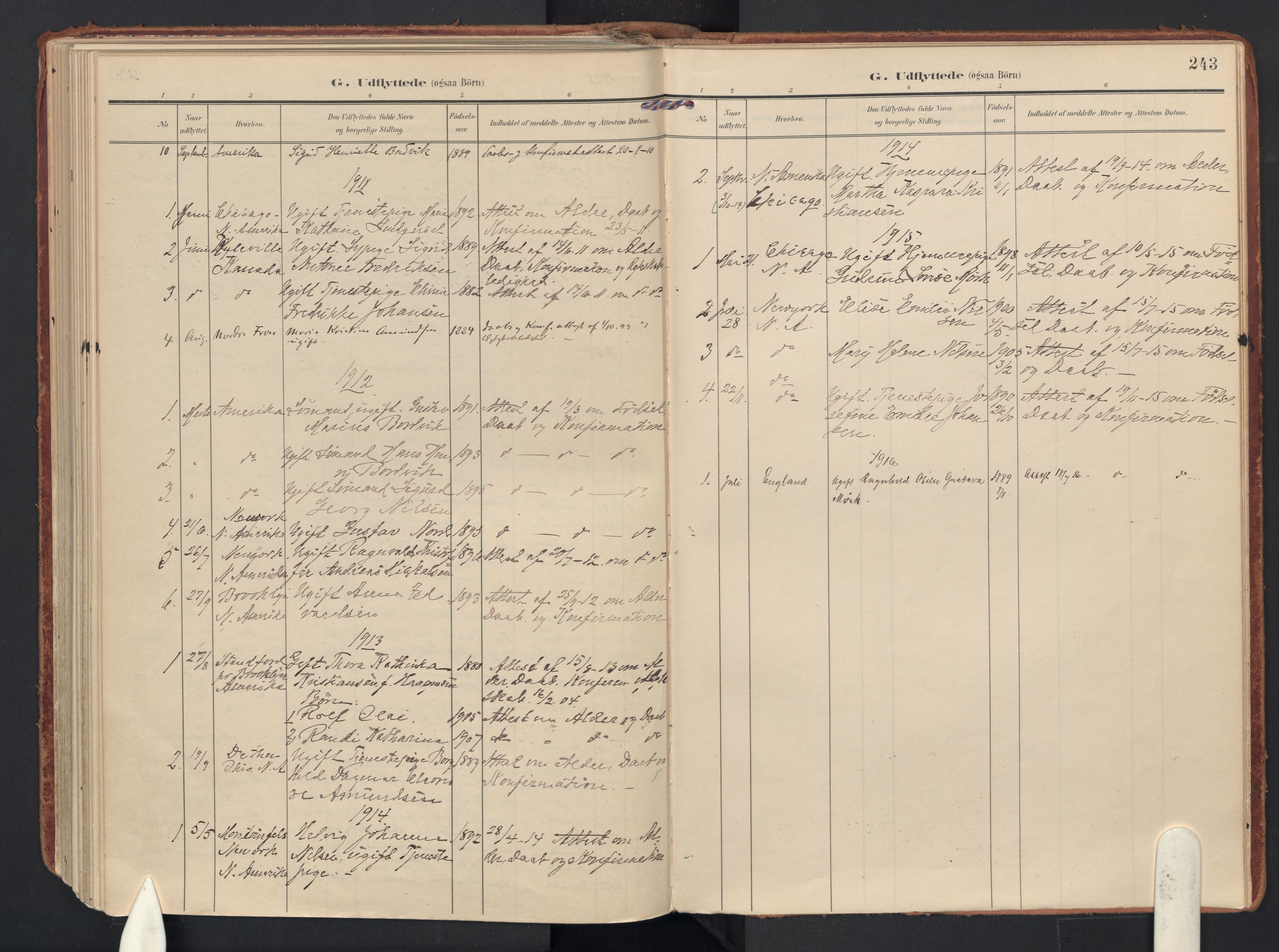 Drøbak prestekontor Kirkebøker, AV/SAO-A-10142a/F/Fb/L0003: Ministerialbok nr. II 3, 1897-1918, s. 243