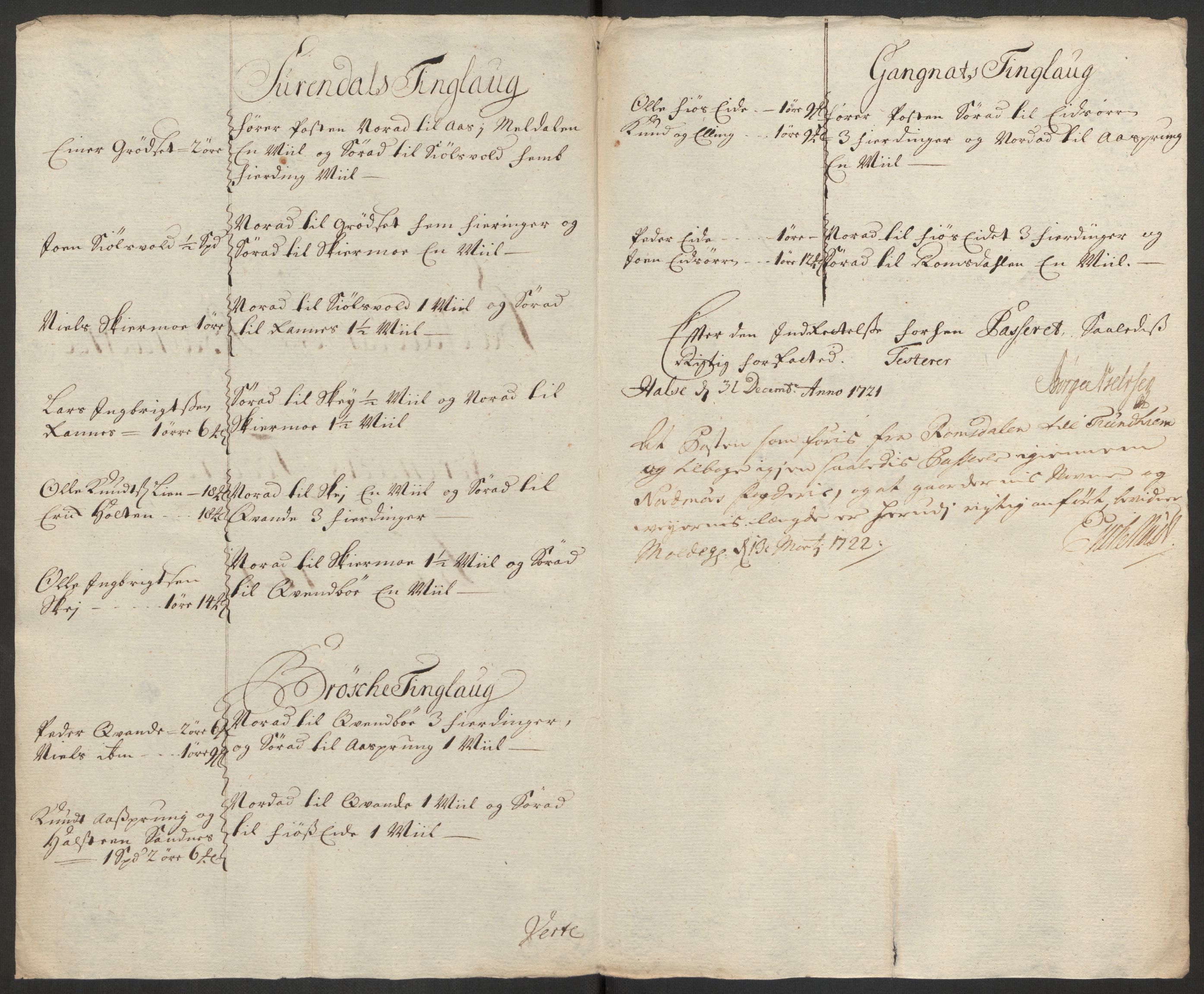 Rentekammeret inntil 1814, Reviderte regnskaper, Fogderegnskap, RA/EA-4092/R56/L3754: Fogderegnskap Nordmøre, 1721, s. 290