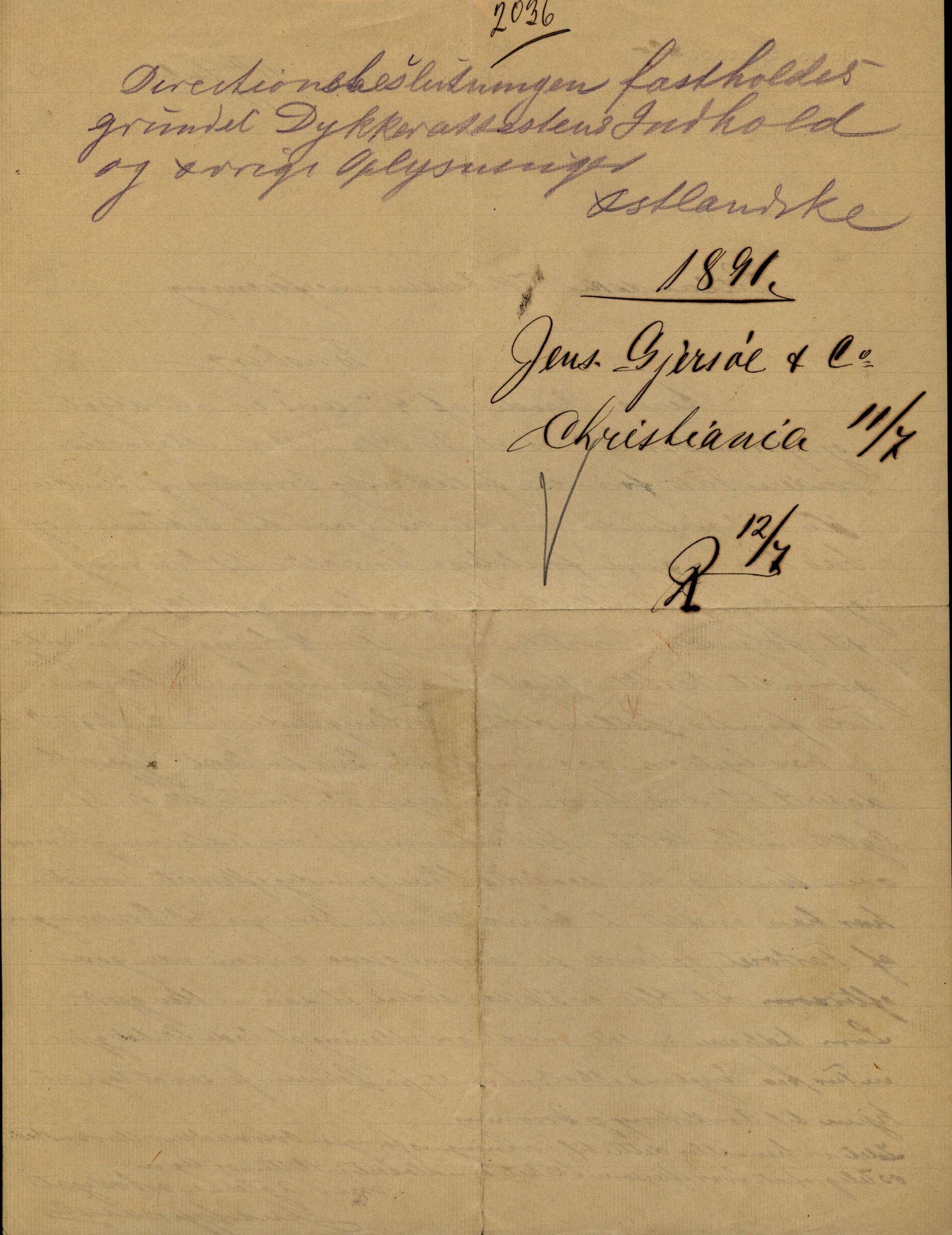 Pa 63 - Østlandske skibsassuranceforening, VEMU/A-1079/G/Ga/L0028/0005: Havaridokumenter / Tjømø, Magnolia, Caroline, Olaf, Stjernen, 1892, s. 75