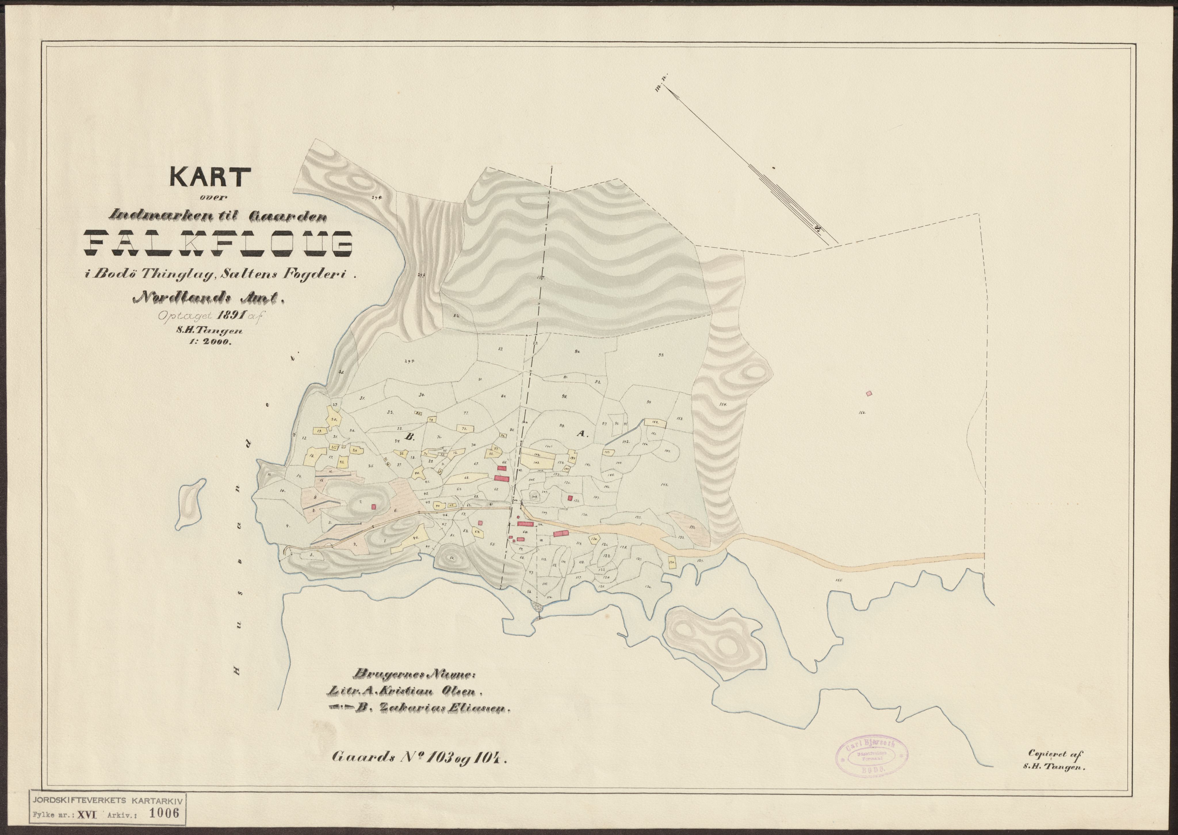 Jordskifteverkets kartarkiv, AV/RA-S-3929/T, 1859-1988, s. 1160