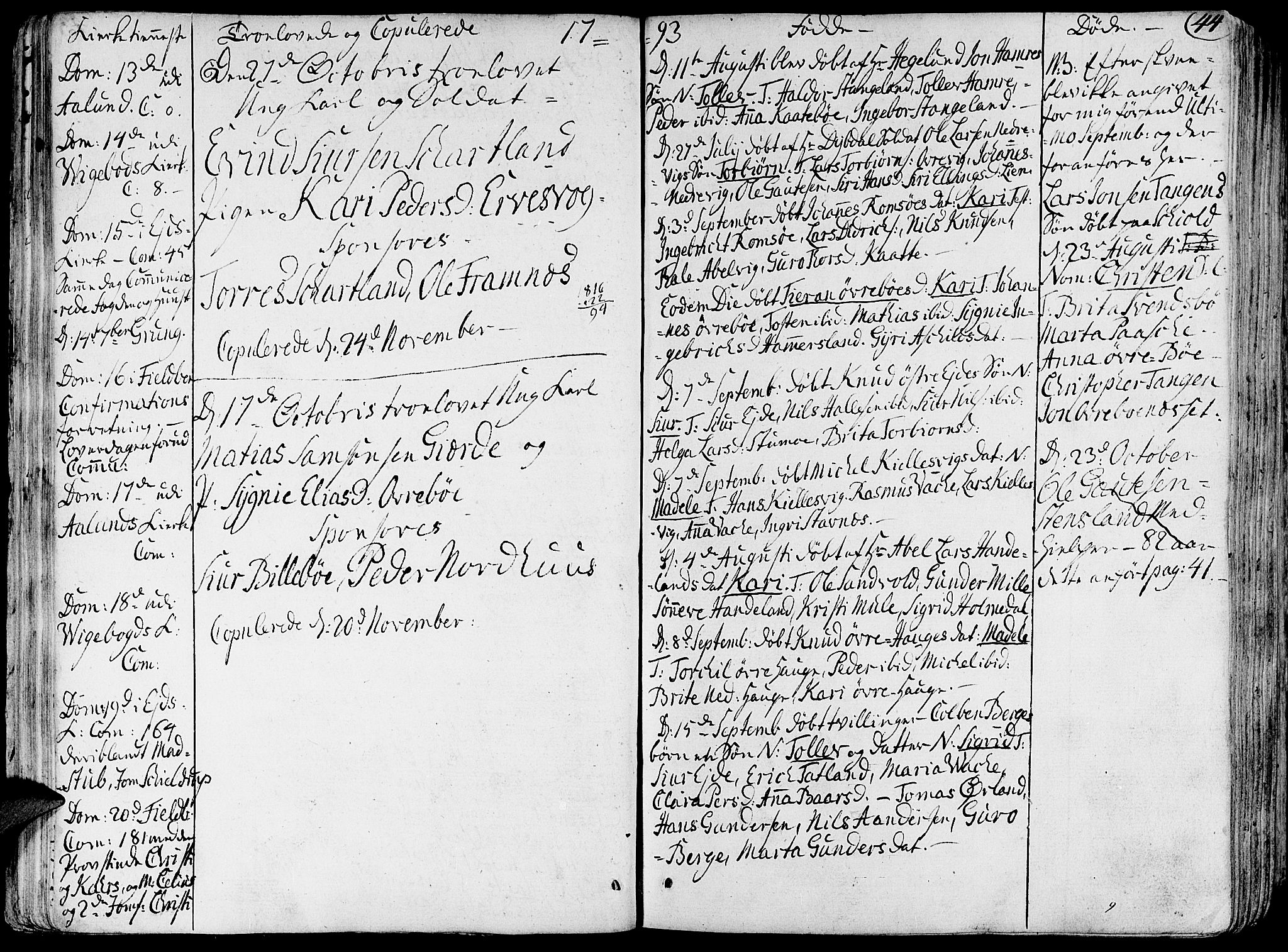 Fjelberg sokneprestembete, SAB/A-75201/H/Haa: Ministerialbok nr. A 3, 1788-1815, s. 44