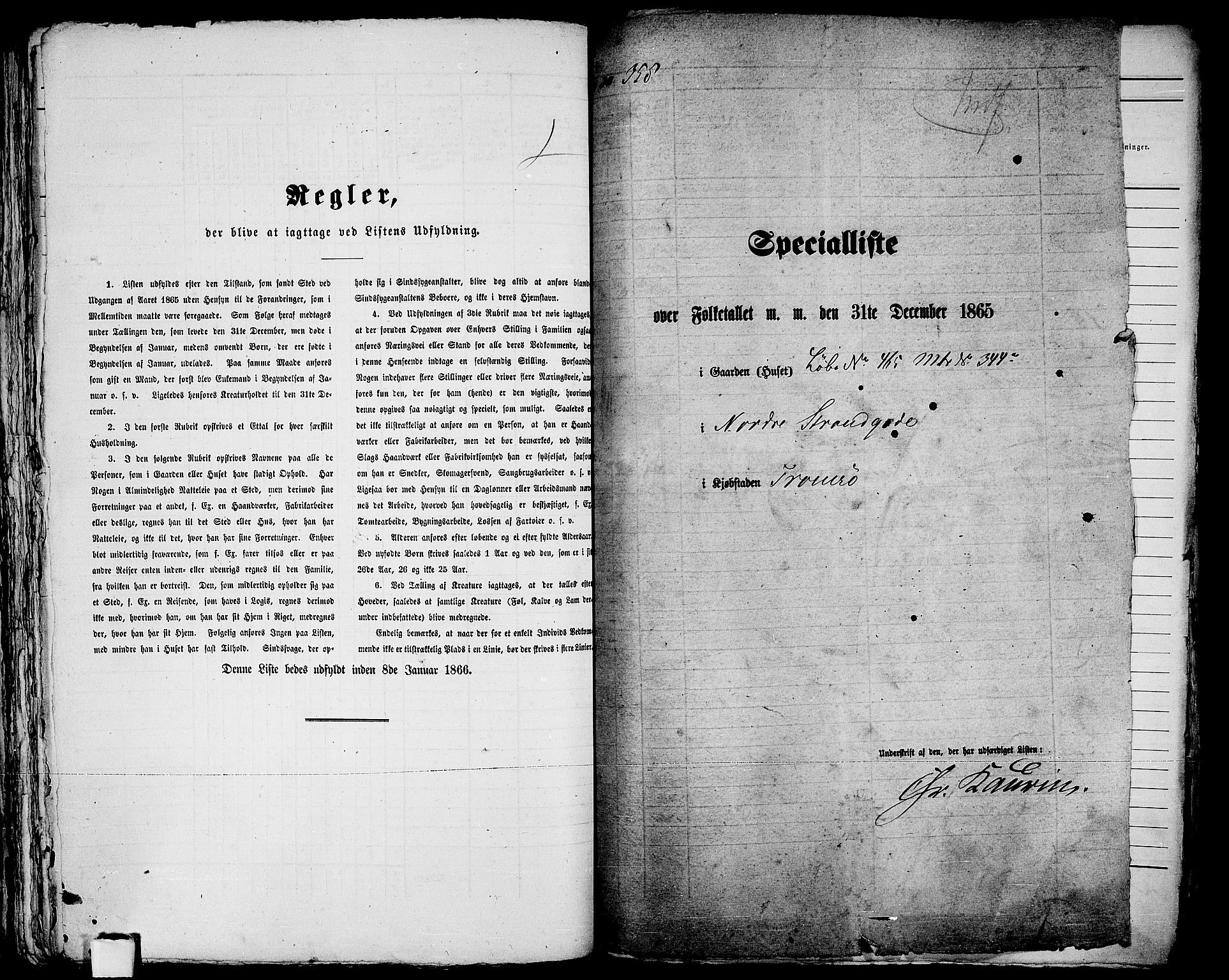 RA, Folketelling 1865 for 1902P Tromsø prestegjeld, 1865, s. 733