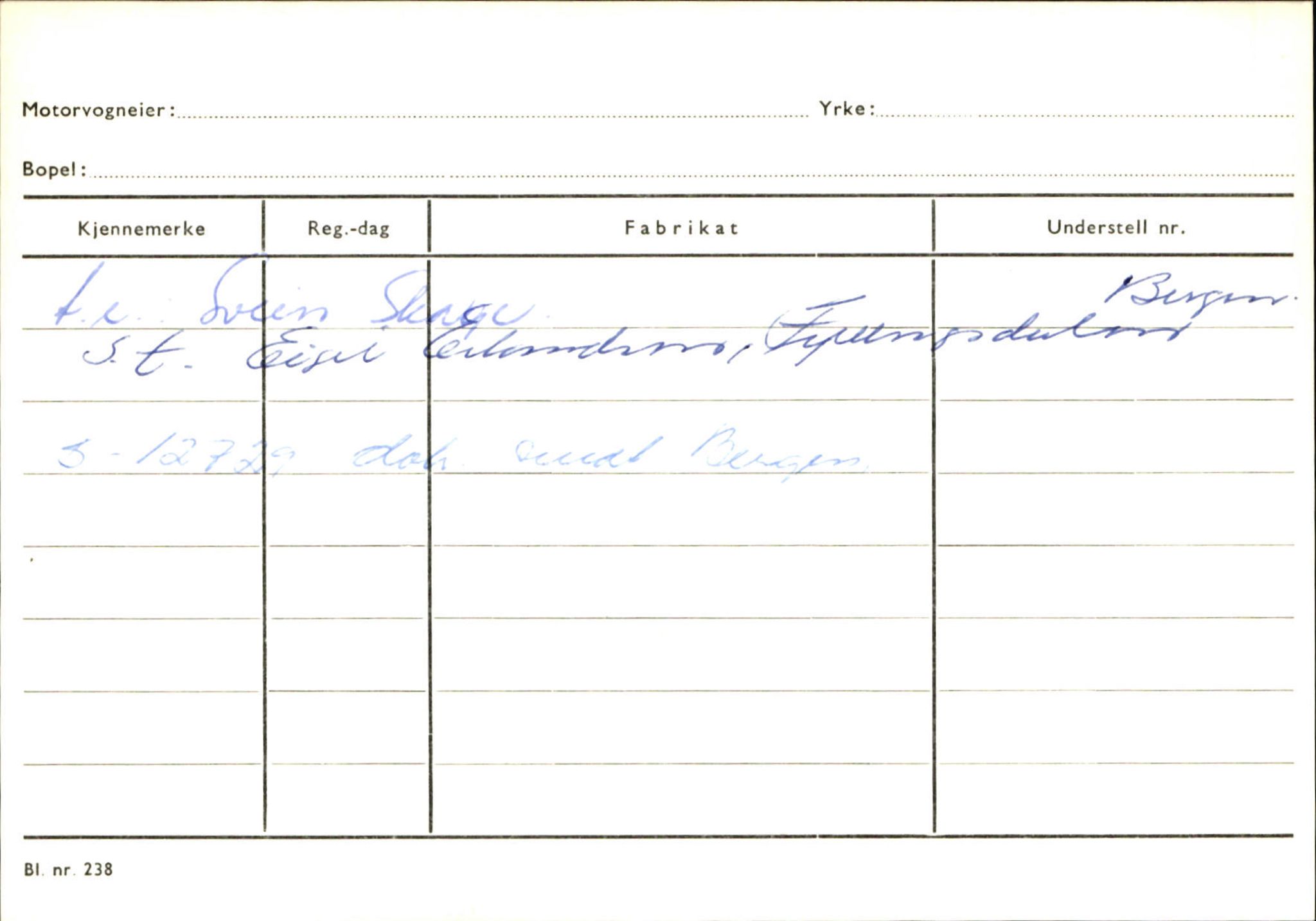 Statens vegvesen, Sogn og Fjordane vegkontor, SAB/A-5301/4/F/L0125: Eigarregister Sogndal V-Å. Aurland A-Å. Fjaler A-N, 1945-1975, s. 142