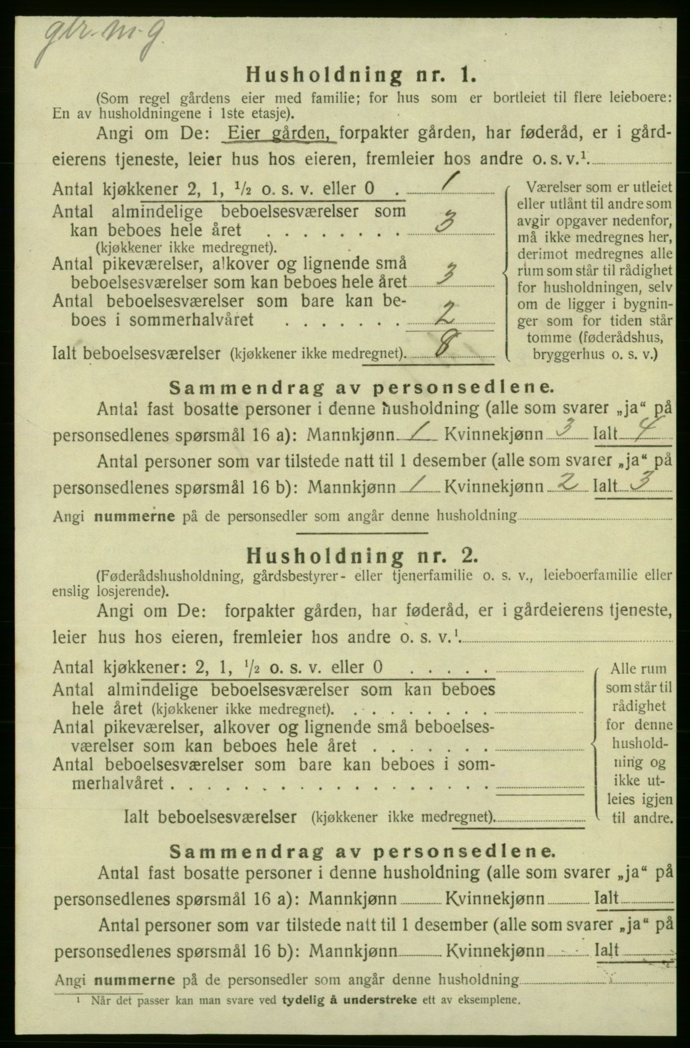 SAB, Folketelling 1920 for 1225 Varaldsøy herred, 1920, s. 418