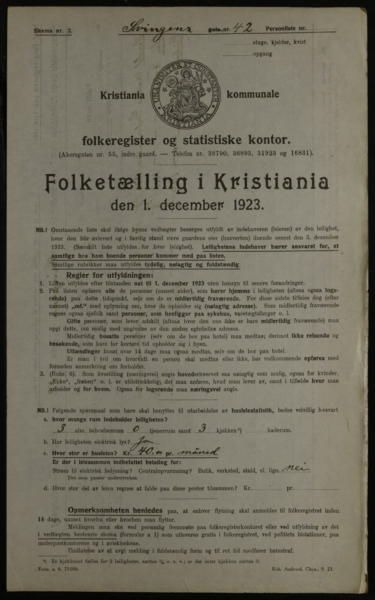 OBA, Kommunal folketelling 1.12.1923 for Kristiania, 1923, s. 117634