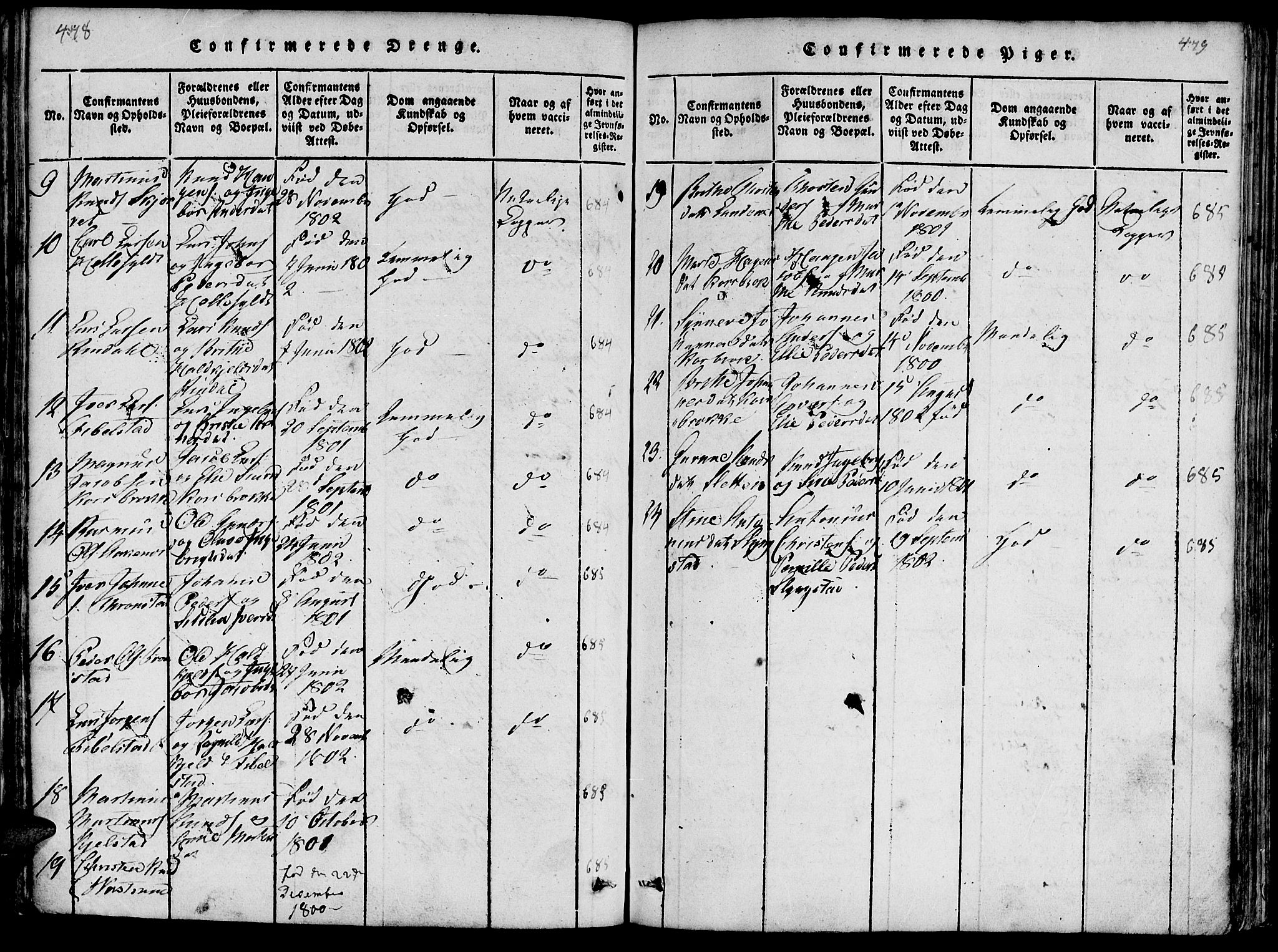 Ministerialprotokoller, klokkerbøker og fødselsregistre - Møre og Romsdal, AV/SAT-A-1454/519/L0260: Klokkerbok nr. 519C01, 1817-1829, s. 478-479