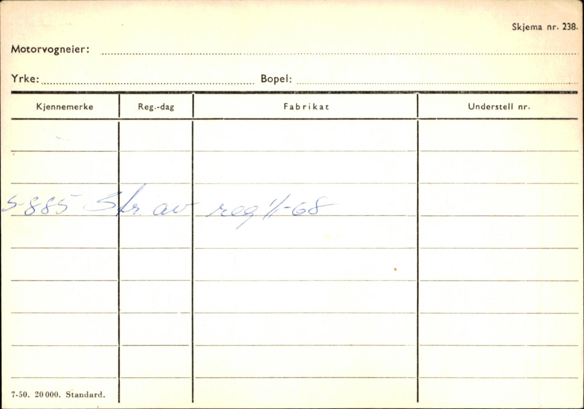 Statens vegvesen, Sogn og Fjordane vegkontor, SAB/A-5301/4/F/L0126: Eigarregister Fjaler M-Å. Leikanger A-Å, 1945-1975, s. 1123