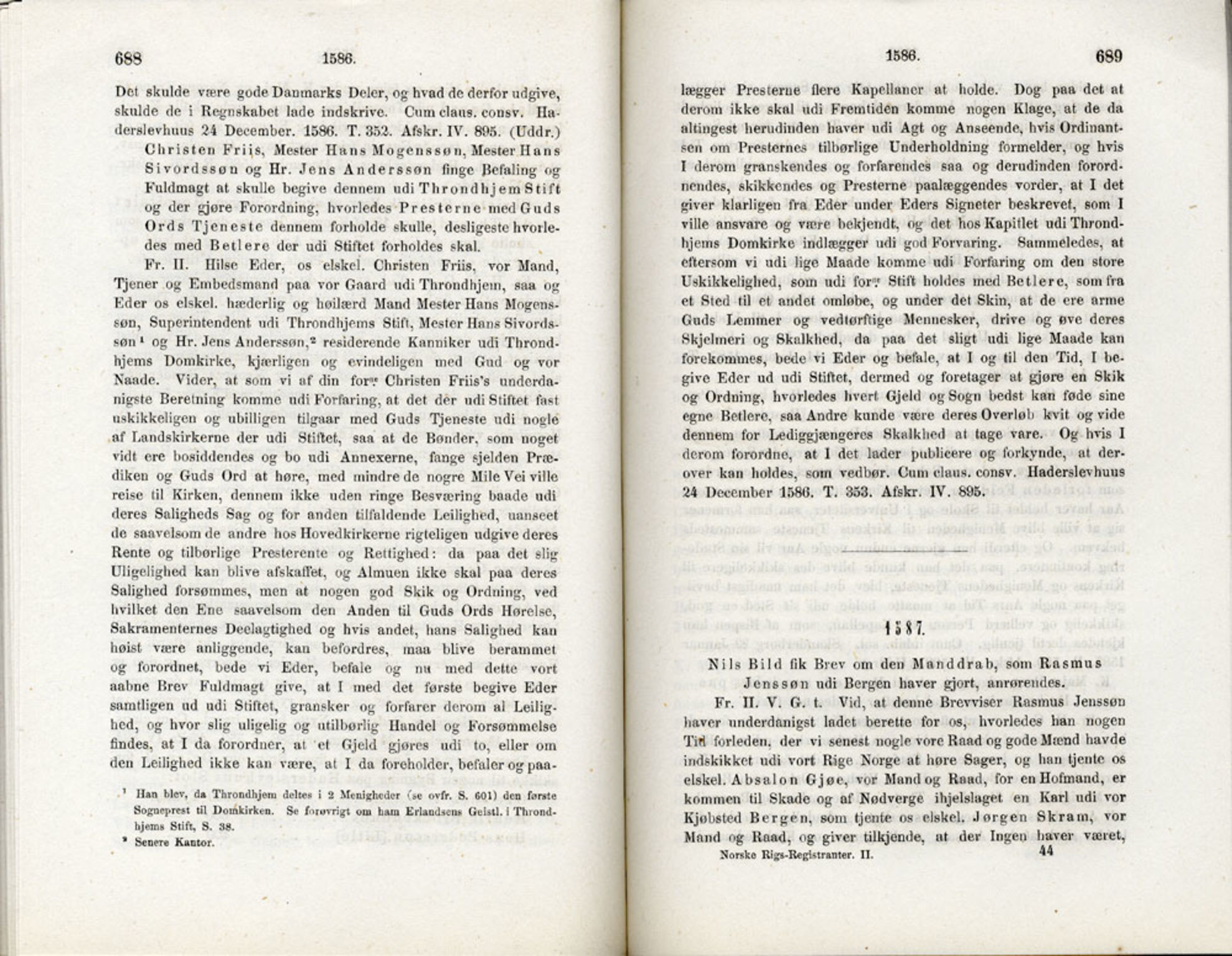 Publikasjoner utgitt av Det Norske Historiske Kildeskriftfond, PUBL/-/-/-: Norske Rigs-Registranter, bind 2, 1572-1588, s. 688-689